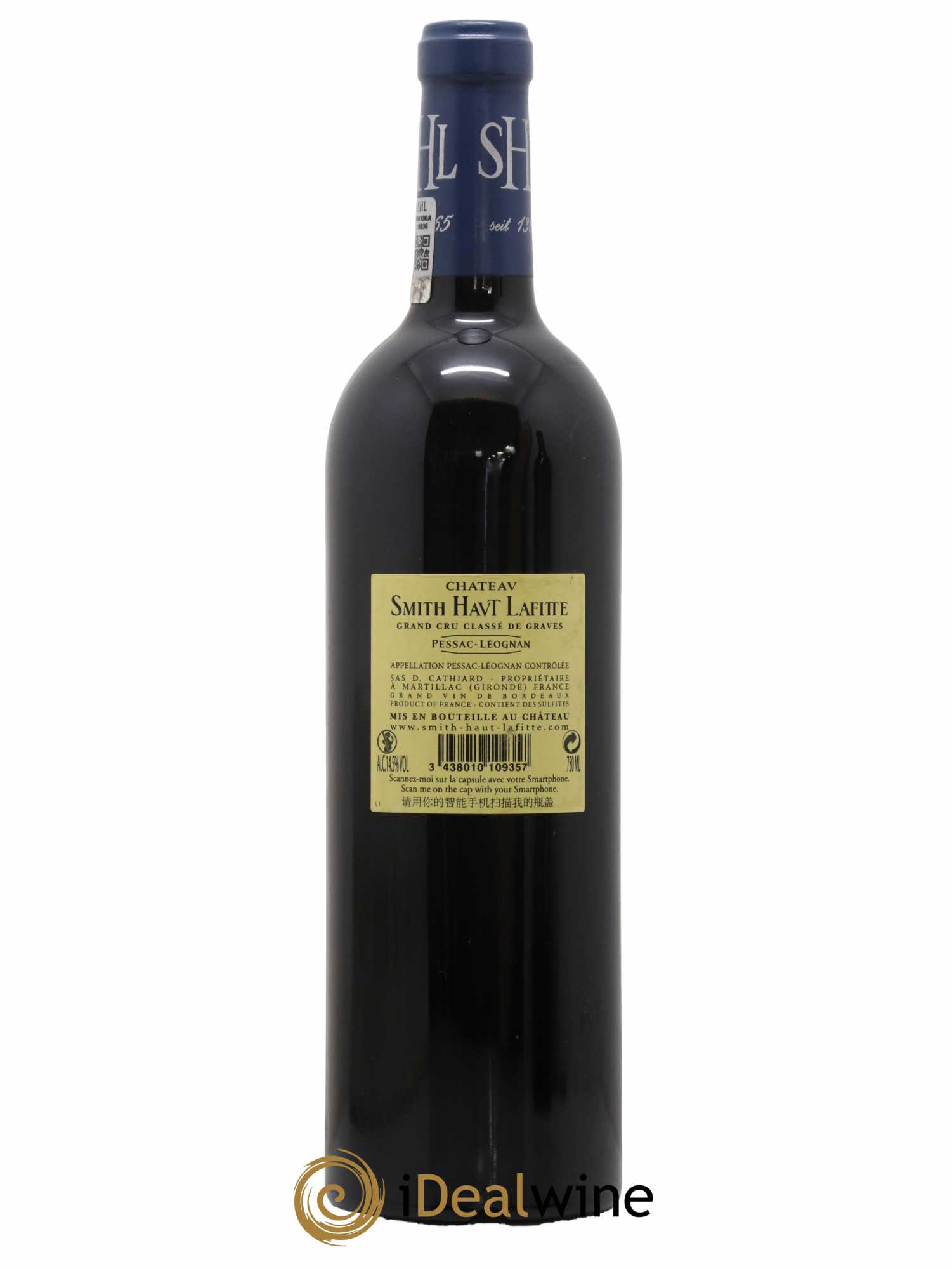 Château Smith Haut Lafitte Cru Classé de Graves 2009 - Lot de 1 bouteille - 1