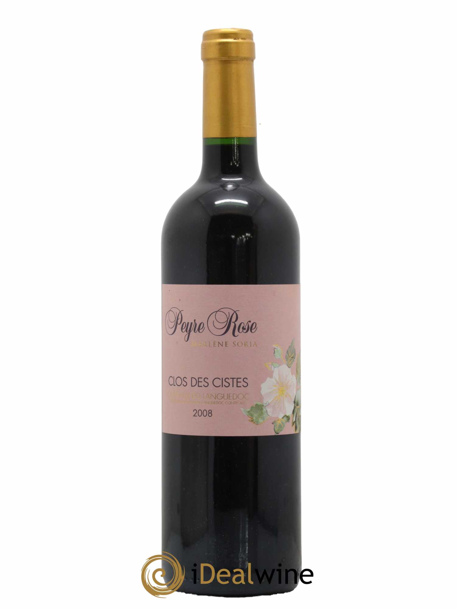 Vin de France (anciennement Coteaux du Languedoc) Domaine Peyre Rose Les Cistes Marlène Soria 2008 - Lot de 1 bouteille - 0