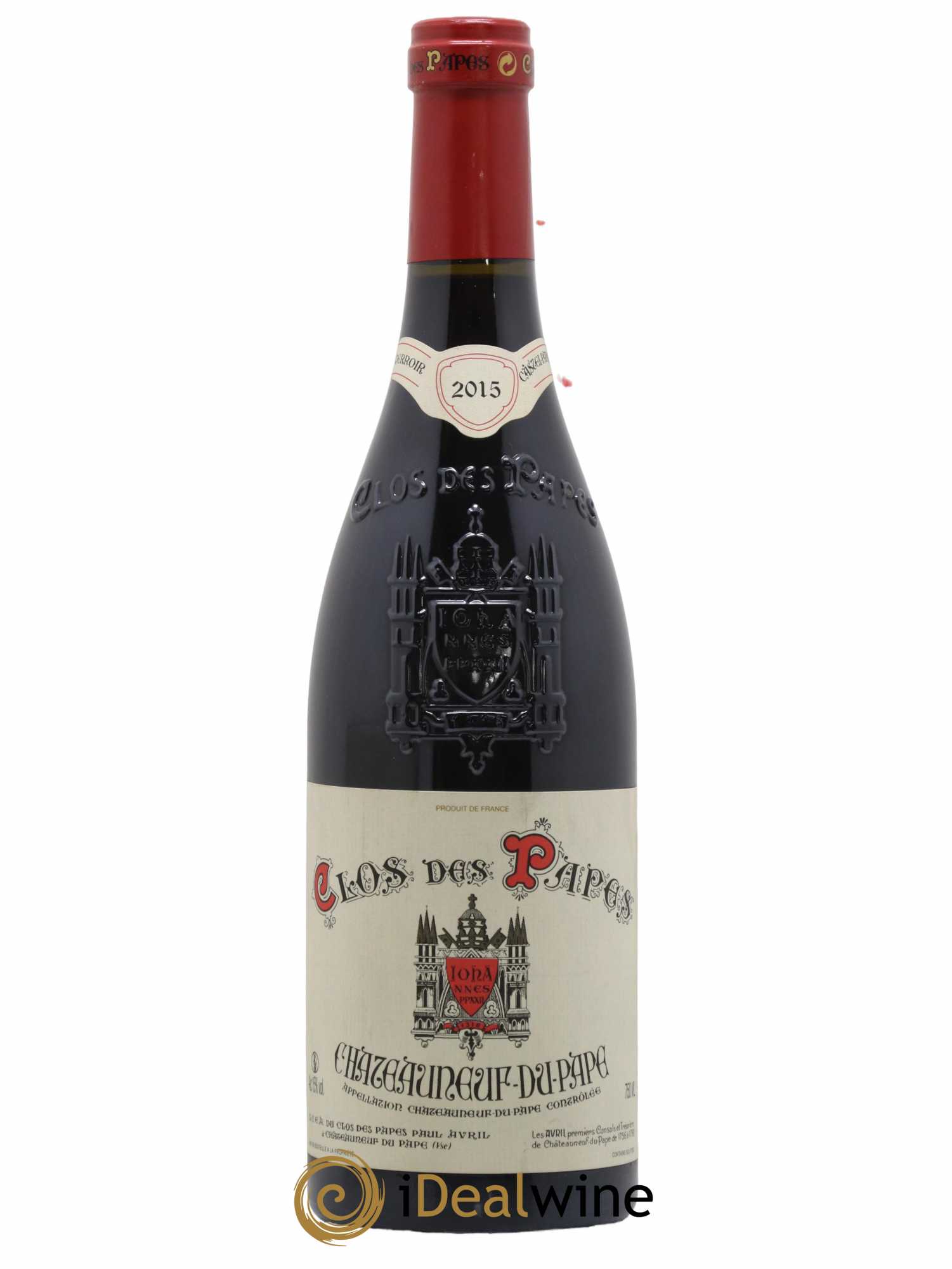 Châteauneuf-du-Pape Clos des Papes - Paul Avril 2015 - Lot de 1 bouteille - 0