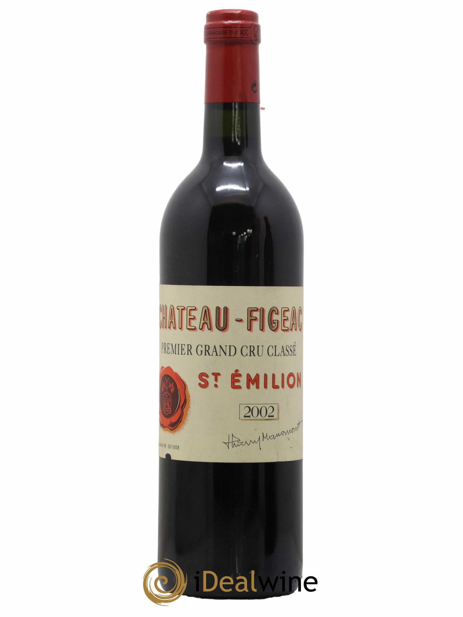 Château Figeac 1er Grand Cru Classé A 2002 - Lot de 1 bouteille - 0