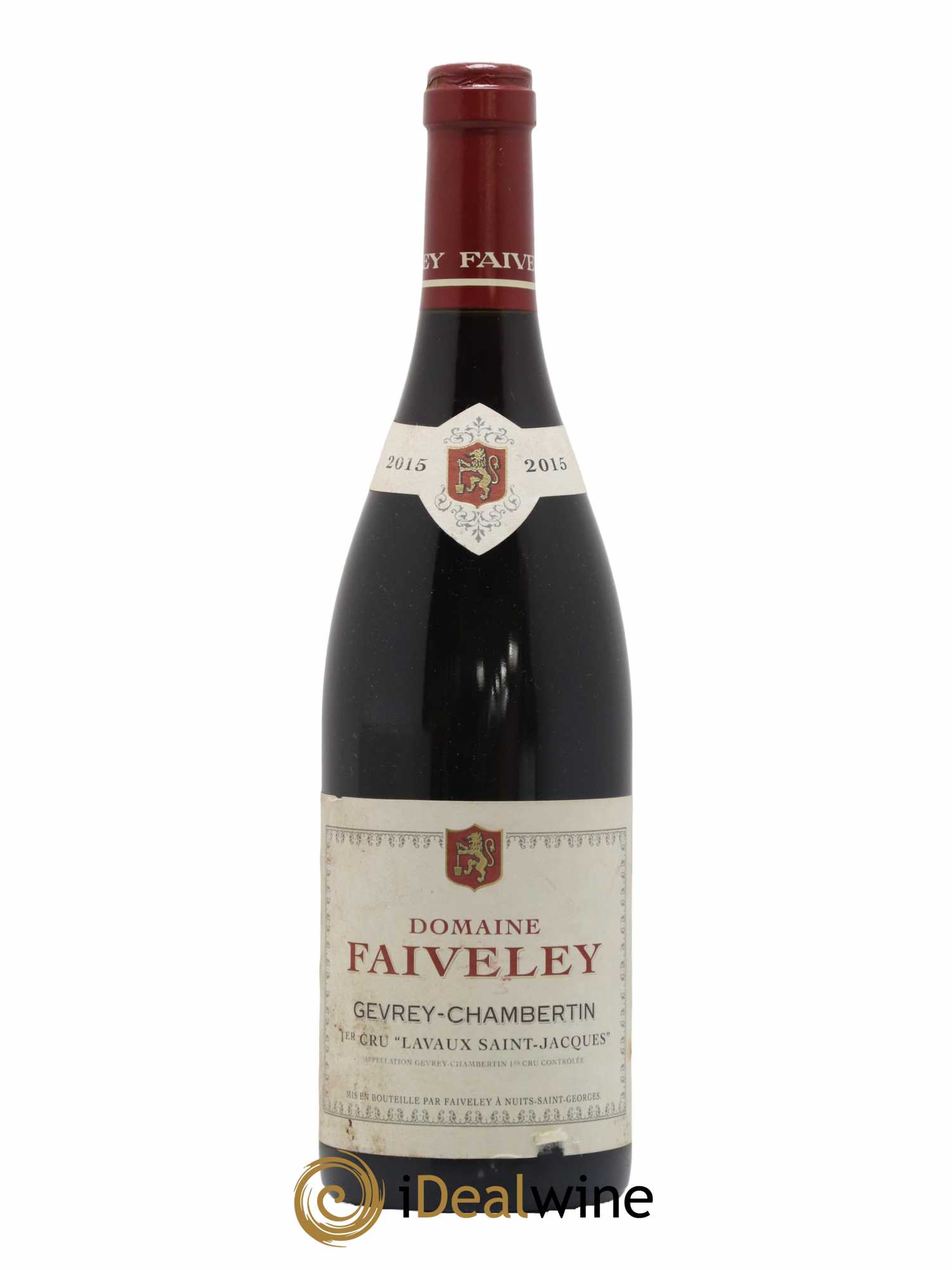 Gevrey-Chambertin 1er Cru Lavaux Saint Jacques Domaine Faiveley 2015 - Lot de 1 bouteille - 0