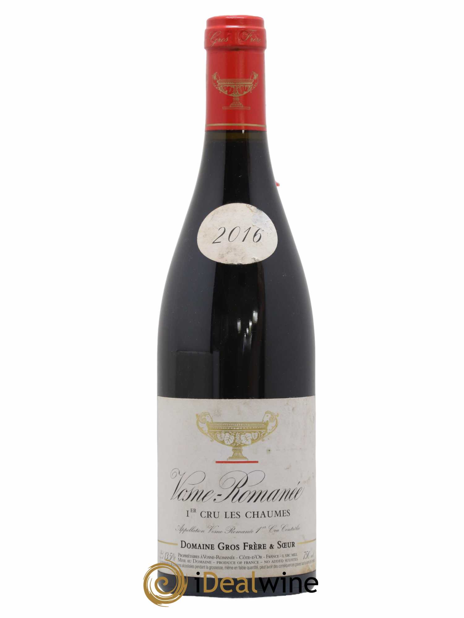 Vosne-Romanée 1er Cru Les Chaumes Gros Frère & Soeur 2016 - Lot de 1 bouteille - 0