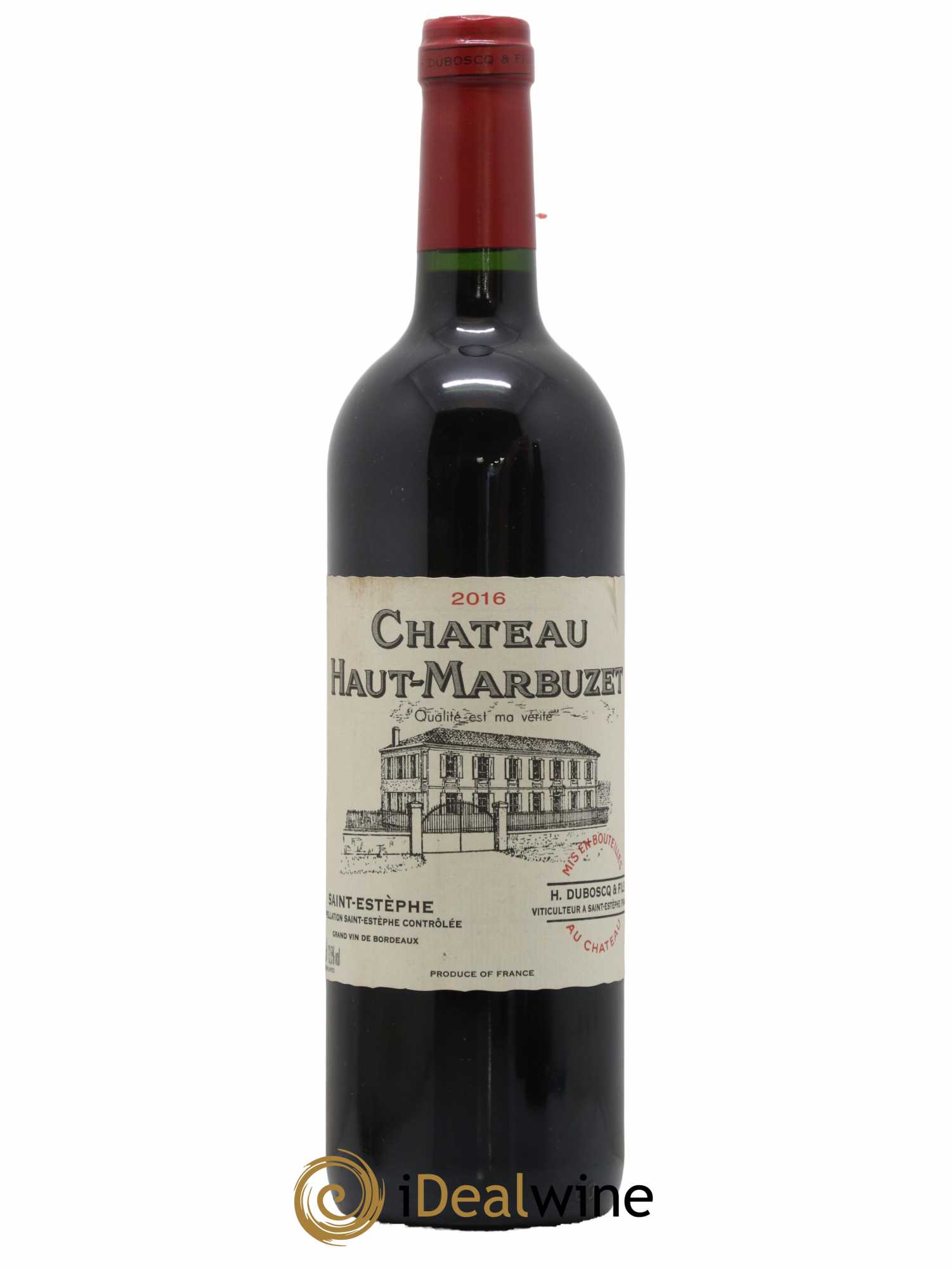 Château Haut Marbuzet 2016 - Lot de 1 bouteille - 0