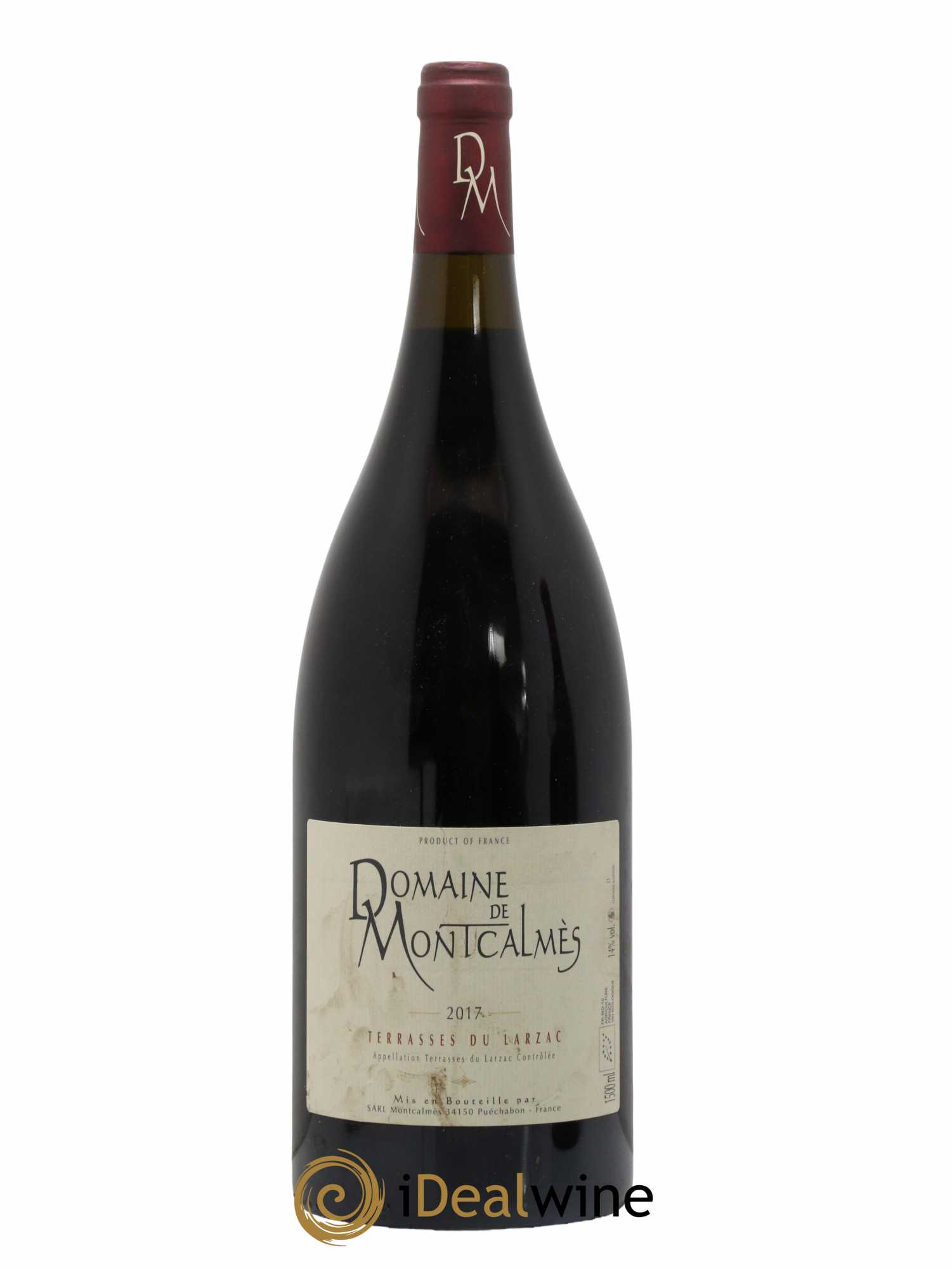 Terrasses du Larzac Domaine de Montcalmès Frédéric Pourtalié 2017 - Lot de 1 magnum - 0