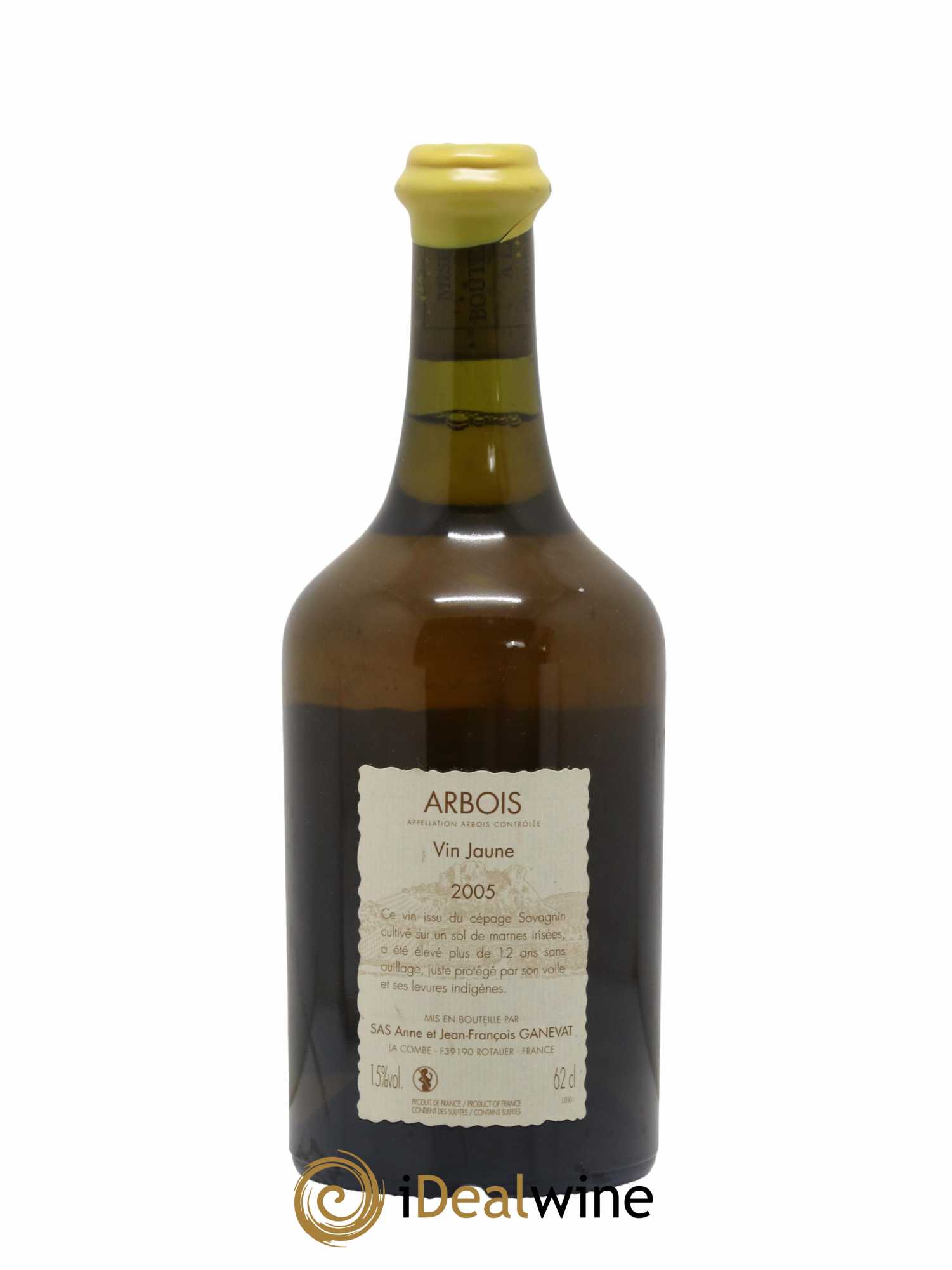 Arbois Vin Jaune Anne et Jean François Ganevat 2005 - Lot de 1 bouteille - 1
