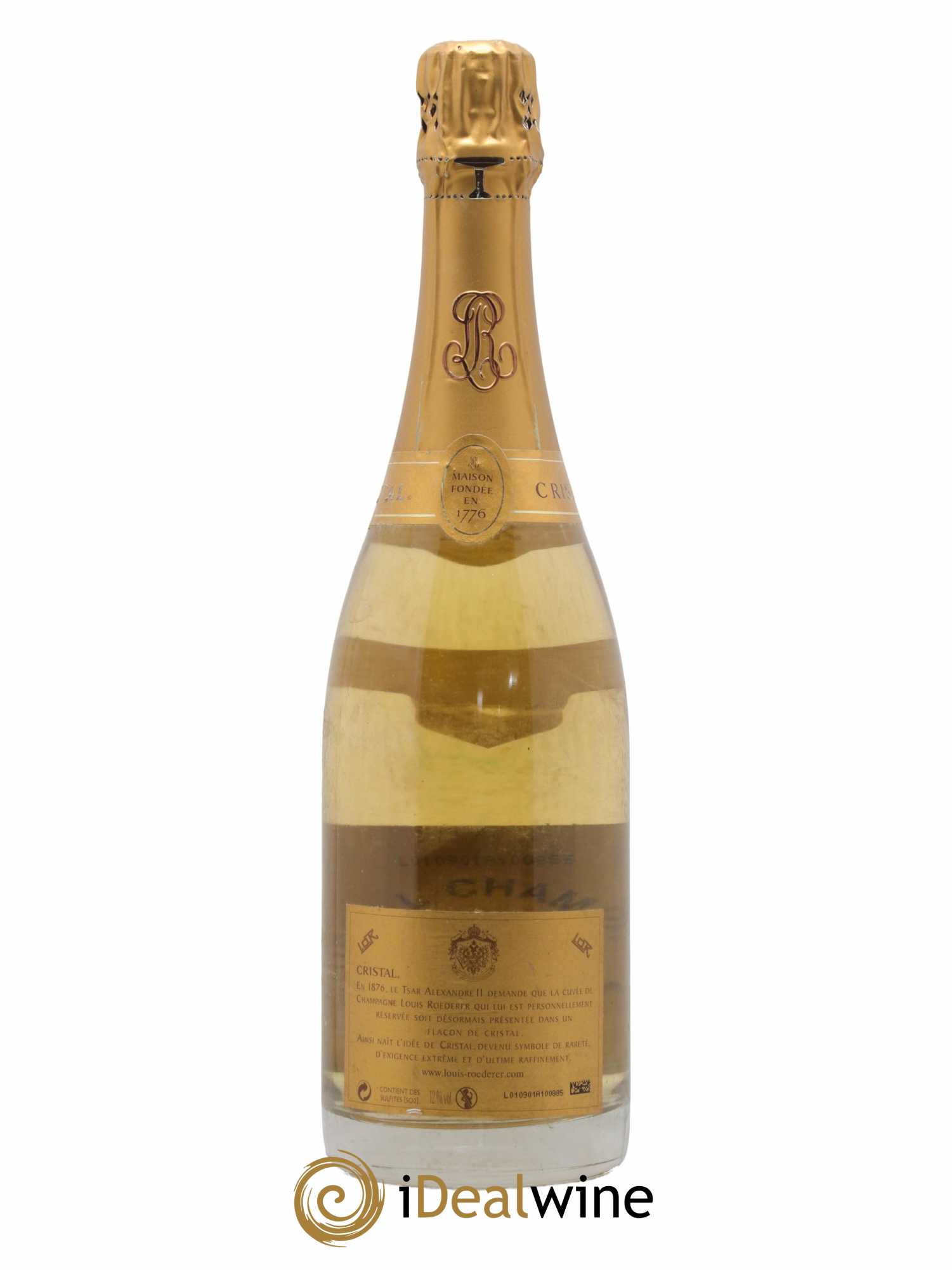 Cristal Louis Roederer 2007 - Lot de 1 bouteille - 1