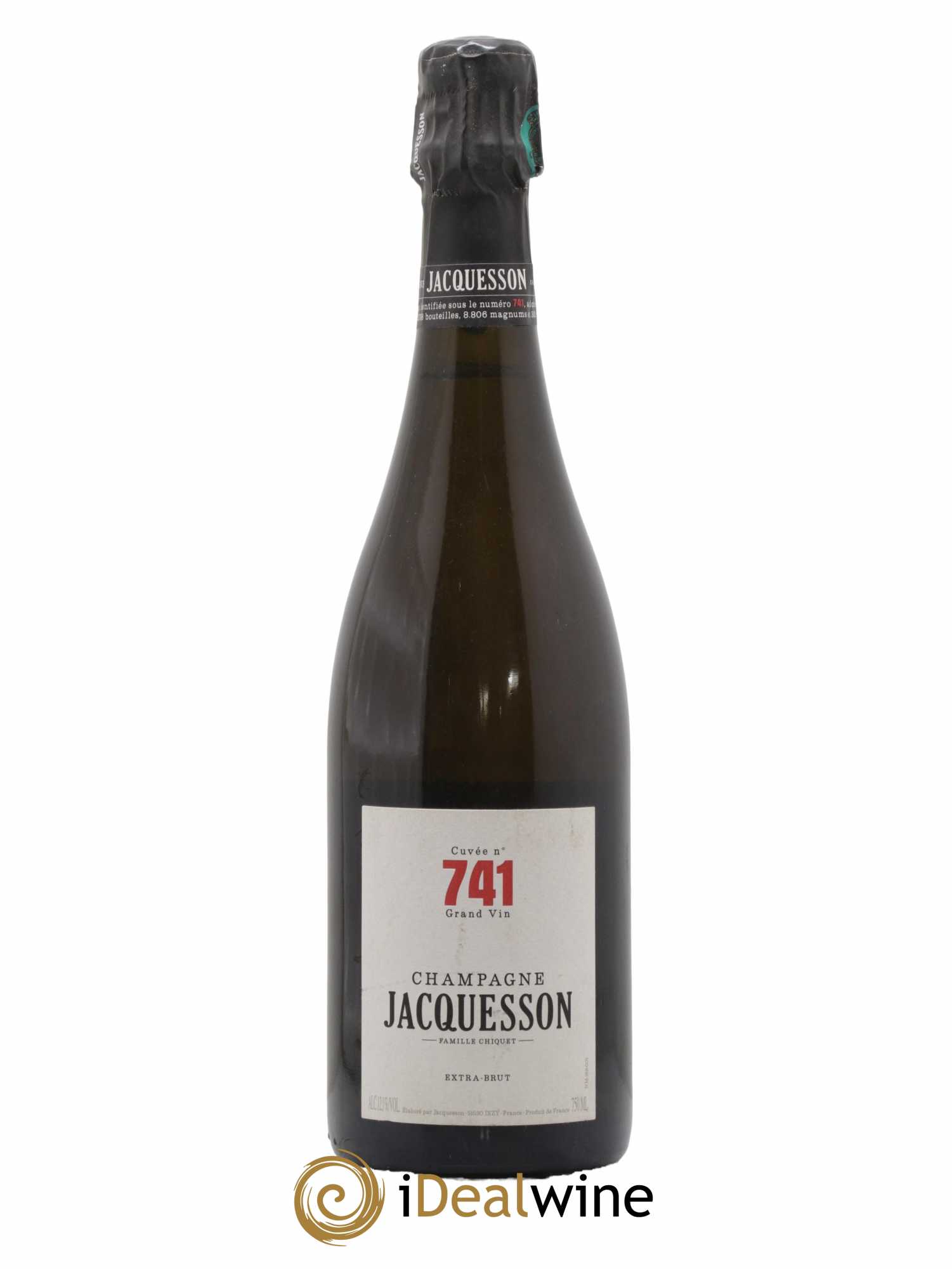 Cuvée 741 Extra-Brut Jacquesson - Lot de 1 bouteille - 0