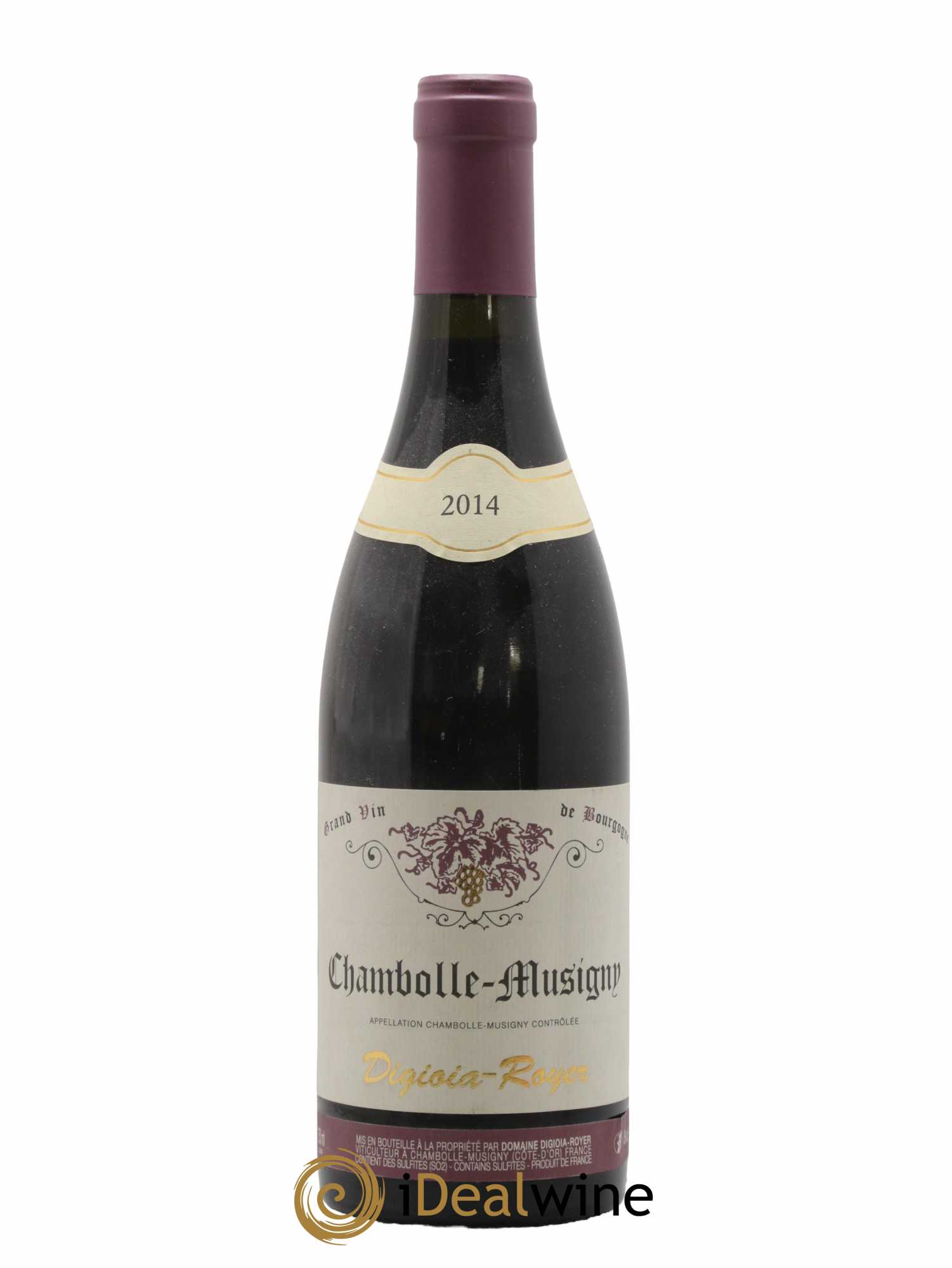 Chambolle-Musigny Domaine Digioia Royer 2014 - Lot de 1 bouteille - 0