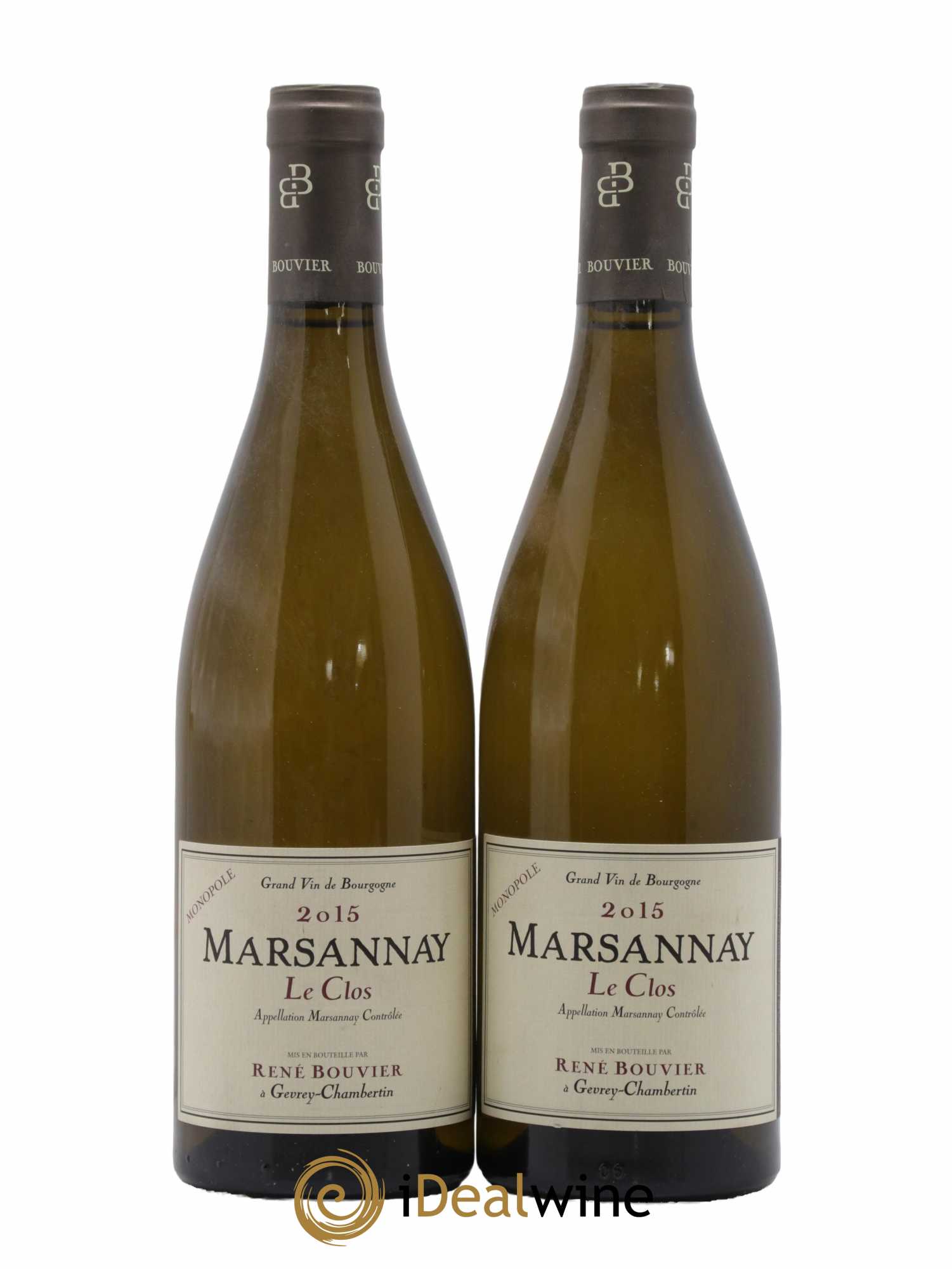 Marsannay Le Clos Monopole René Bouvier (Domaine) 2015 - Lot de 2 bouteilles - 0
