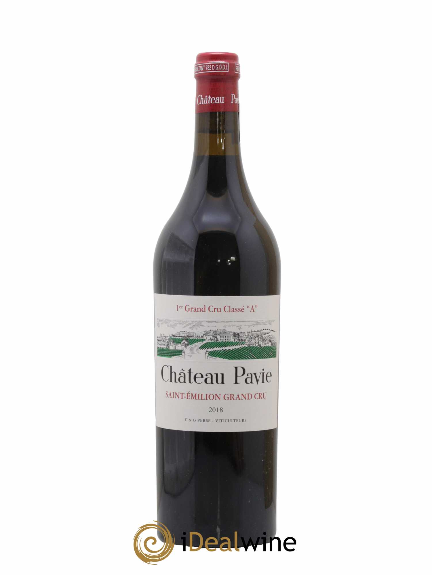 Château Pavie 1er Grand Cru Classé A 2018 - Lot de 1 bouteille - 1