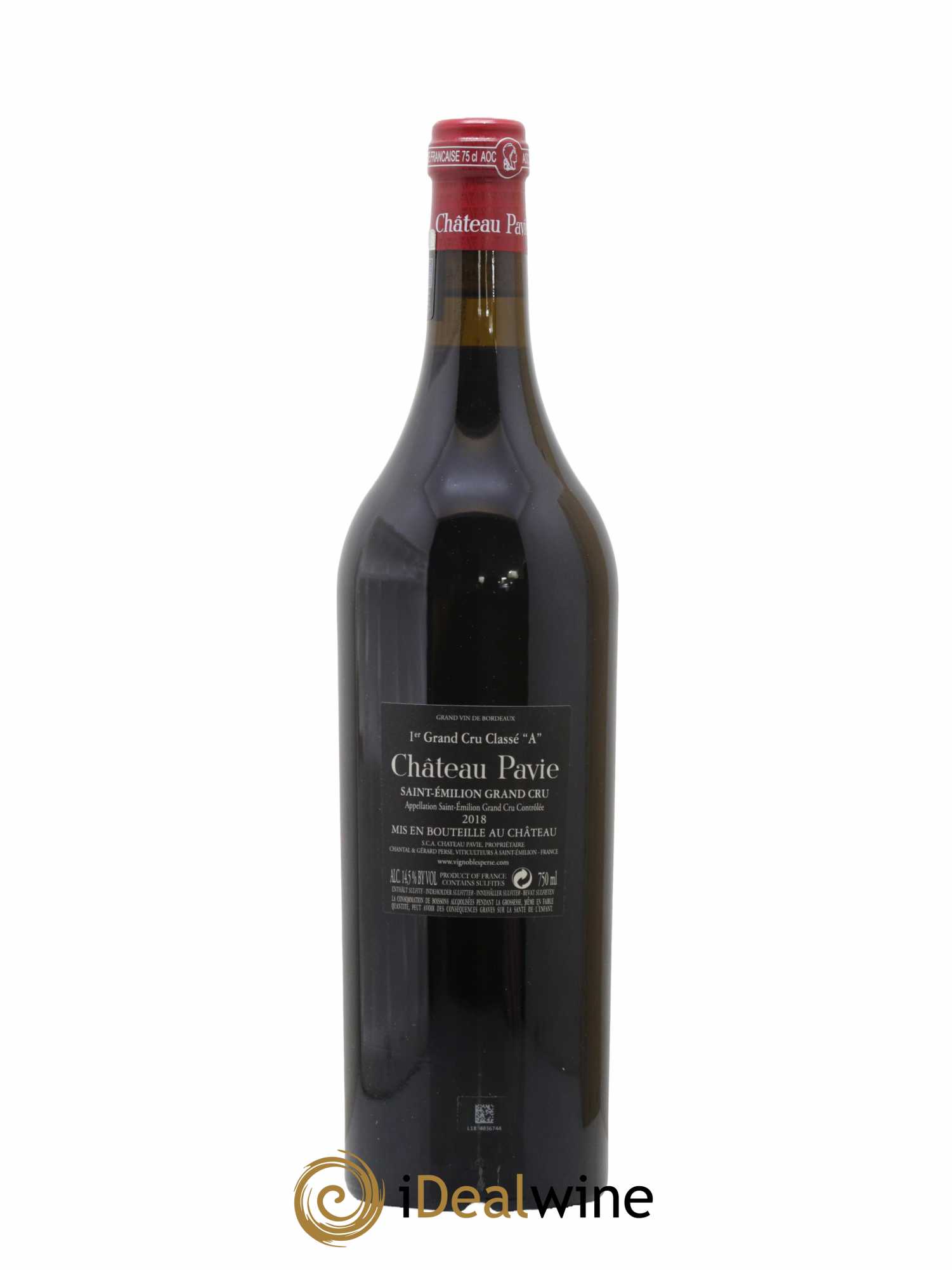 Château Pavie 1er Grand Cru Classé A 2018 - Lot de 1 bouteille - 2