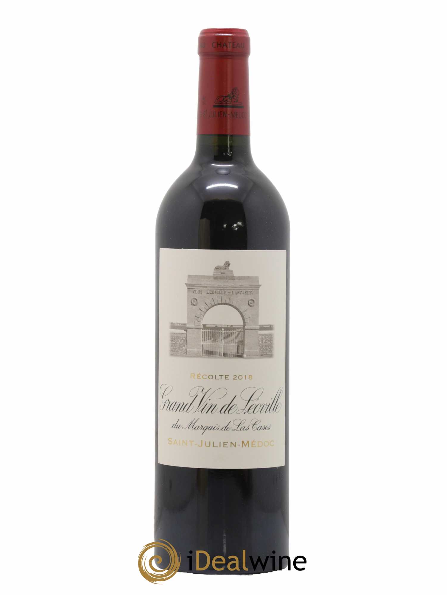 Château Léoville Las Cases 2ème Grand Cru Classé 2018 - Lot de 1 bouteille - 1