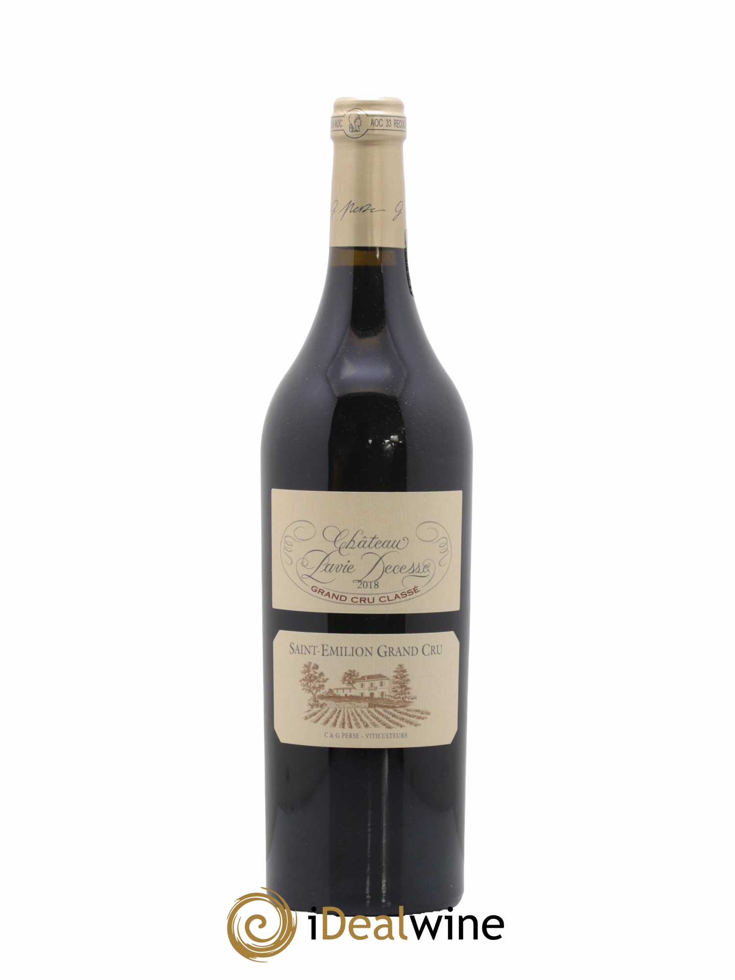 Château Pavie Decesse Grand Cru Classé 2018 - Lot de 1 bouteille - 1