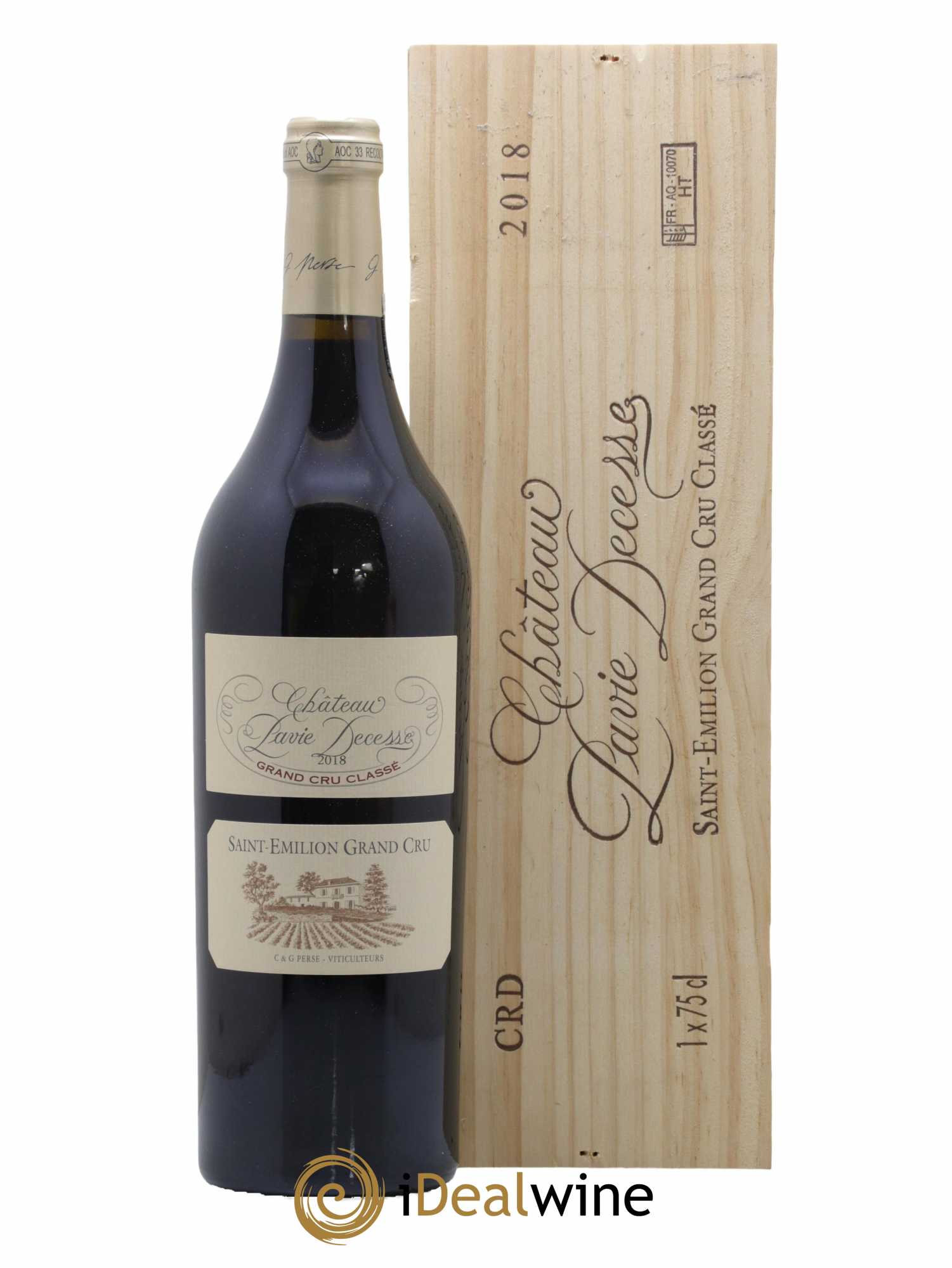 Château Pavie Decesse Grand Cru Classé 2018 - Lot de 1 bouteille - 0