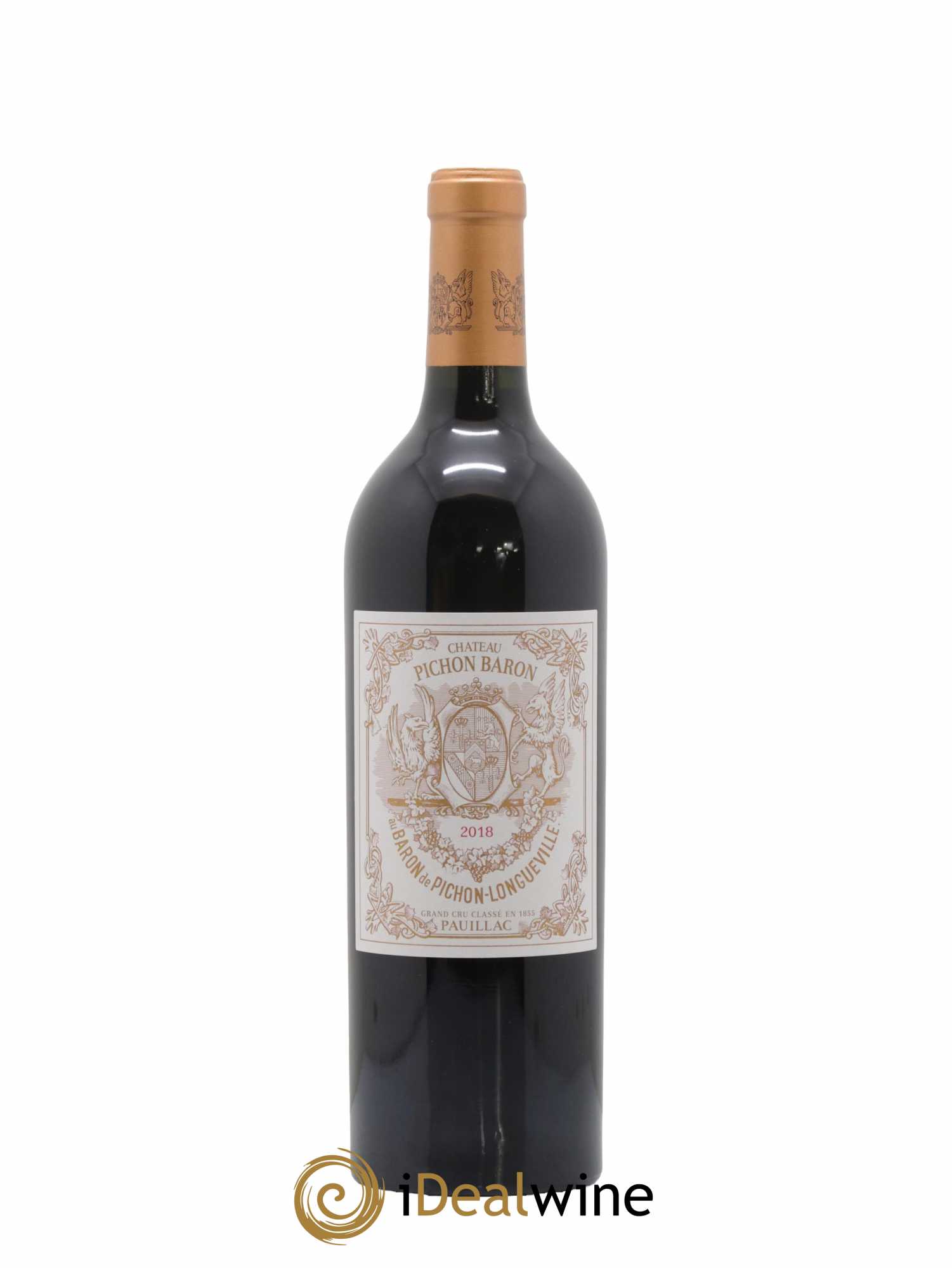 Pichon Longueville Baron 2ème Grand Cru Classé 2018 - Lot de 1 bouteille - 1