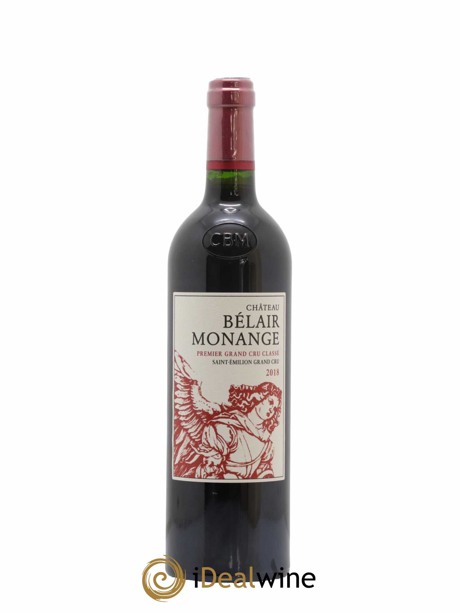 Château Belair (Belair-Monange) 1er Grand Cru Classé B 2018 - Lot de 1 bouteille - 1