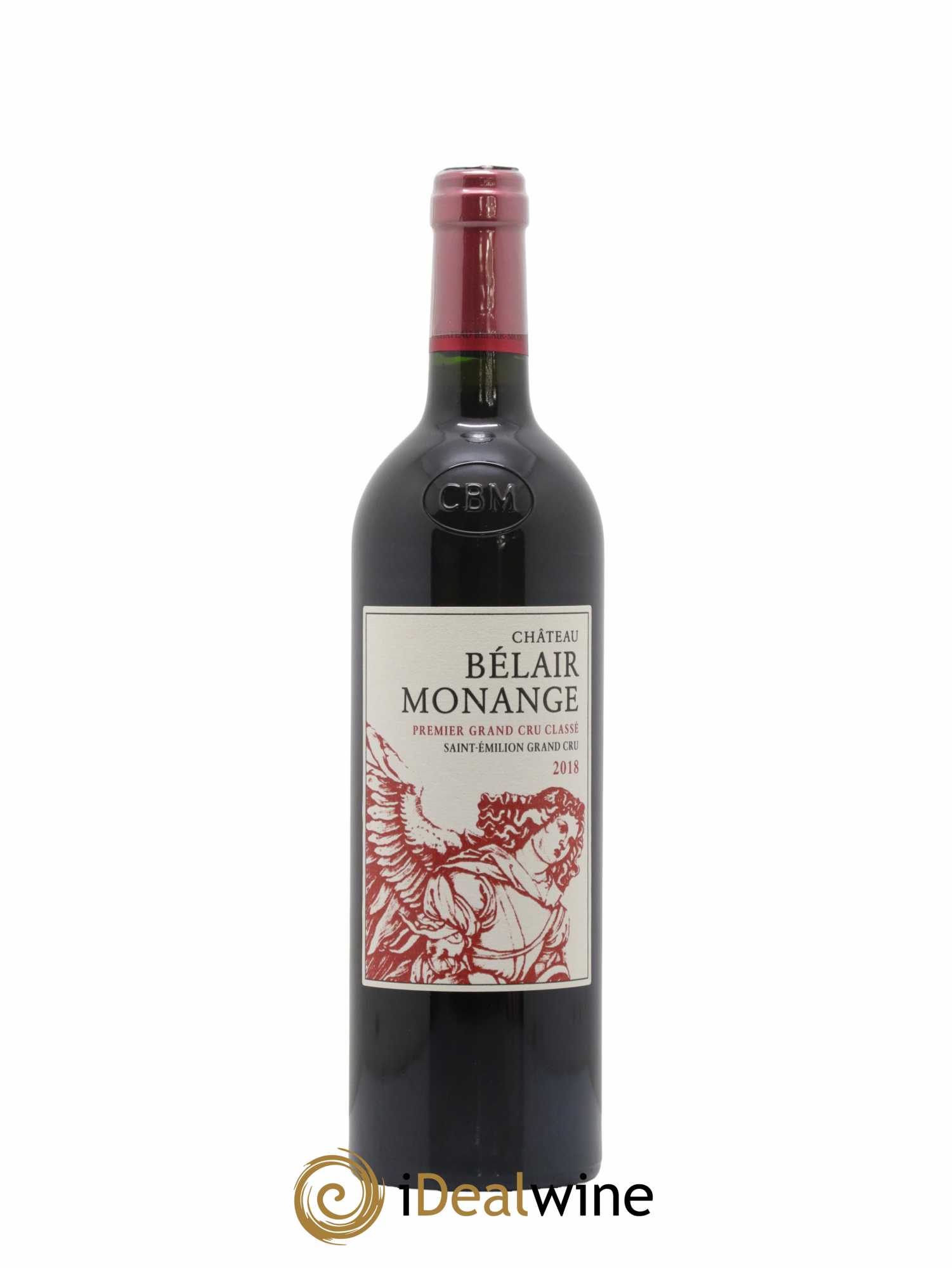 Château Belair (Belair-Monange) 1er Grand Cru Classé B 2018 - Lot de 1 bouteille - 1