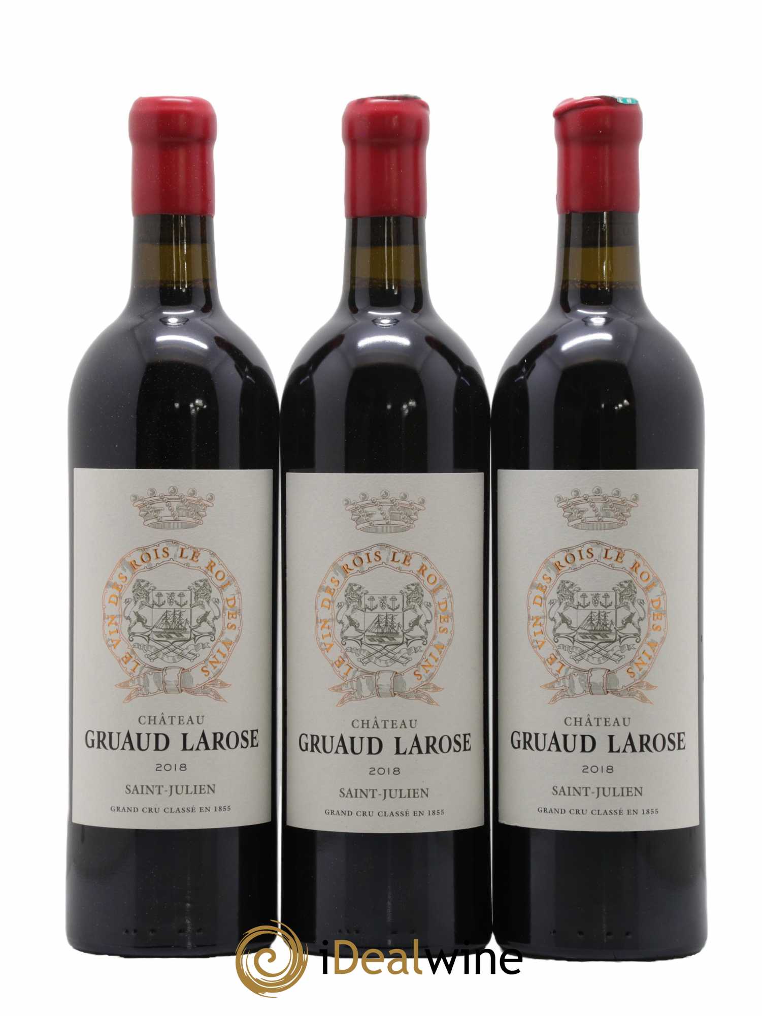 Château Gruaud Larose 2ème Grand Cru Classé 2018 - Lot de 3 bouteilles - 1