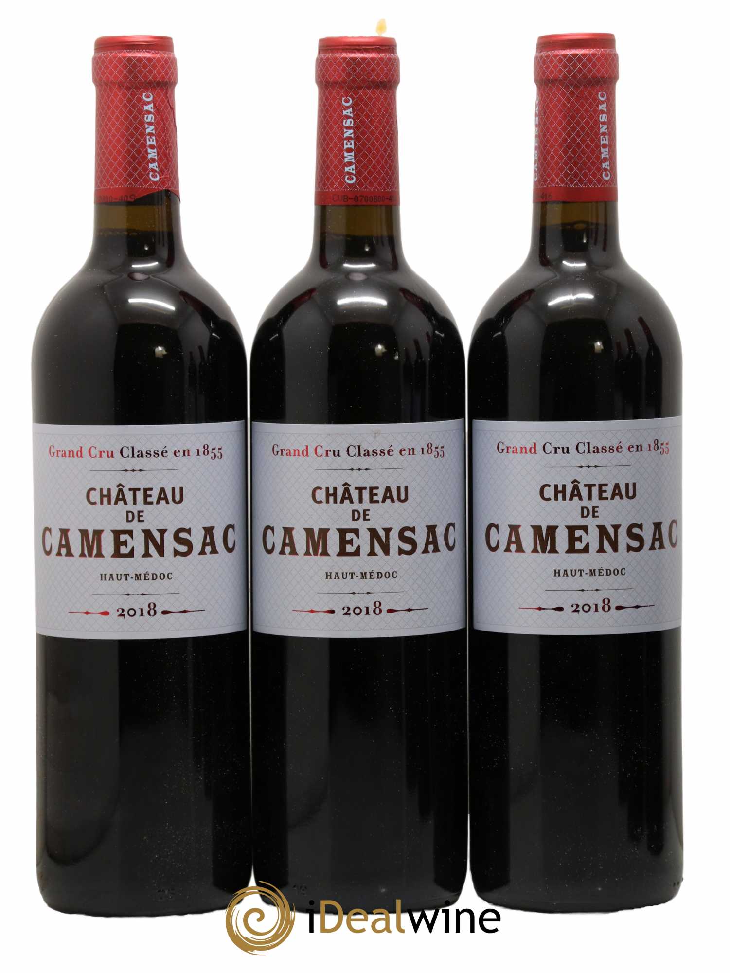Château Camensac 5ème Grand Cru Classé 2018 - Lot de 6 bouteilles - 1