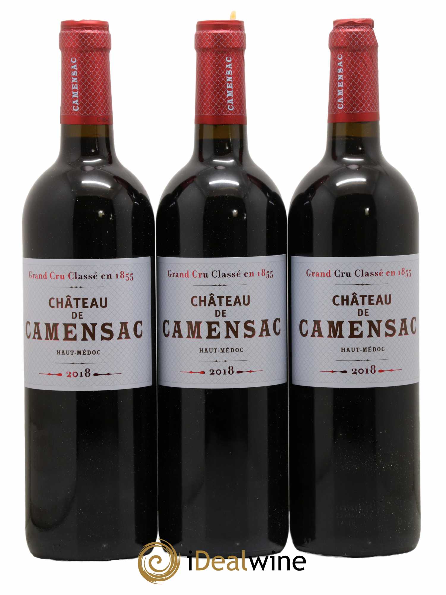 Château Camensac 5ème Grand Cru Classé 2018 - Lot de 6 bouteilles - 2