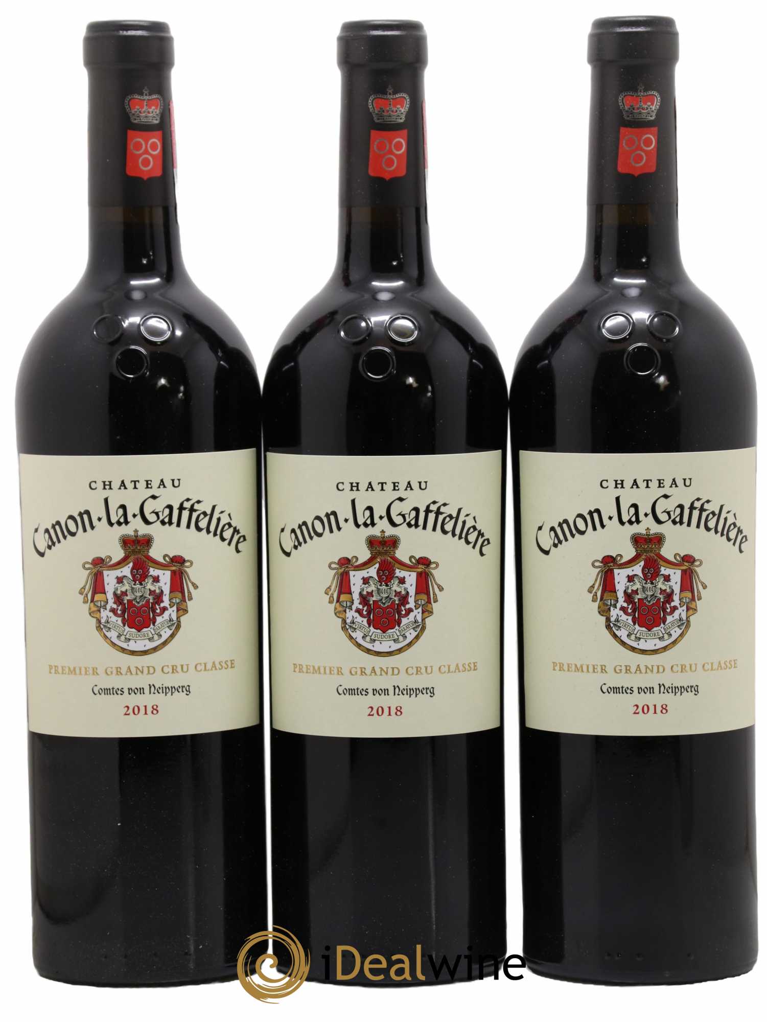 Château Canon la Gaffelière 1er Grand Cru Classé B 2018 - Lot de 3 bouteilles - 0