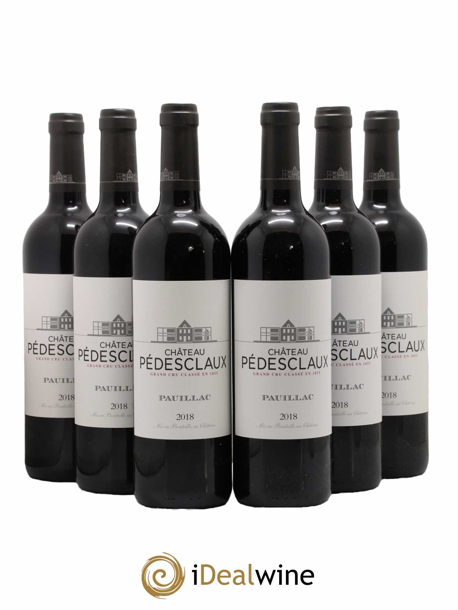Château Pedesclaux 5ème Grand Cru Classé 2018 - Lot de 6 bouteilles - 0