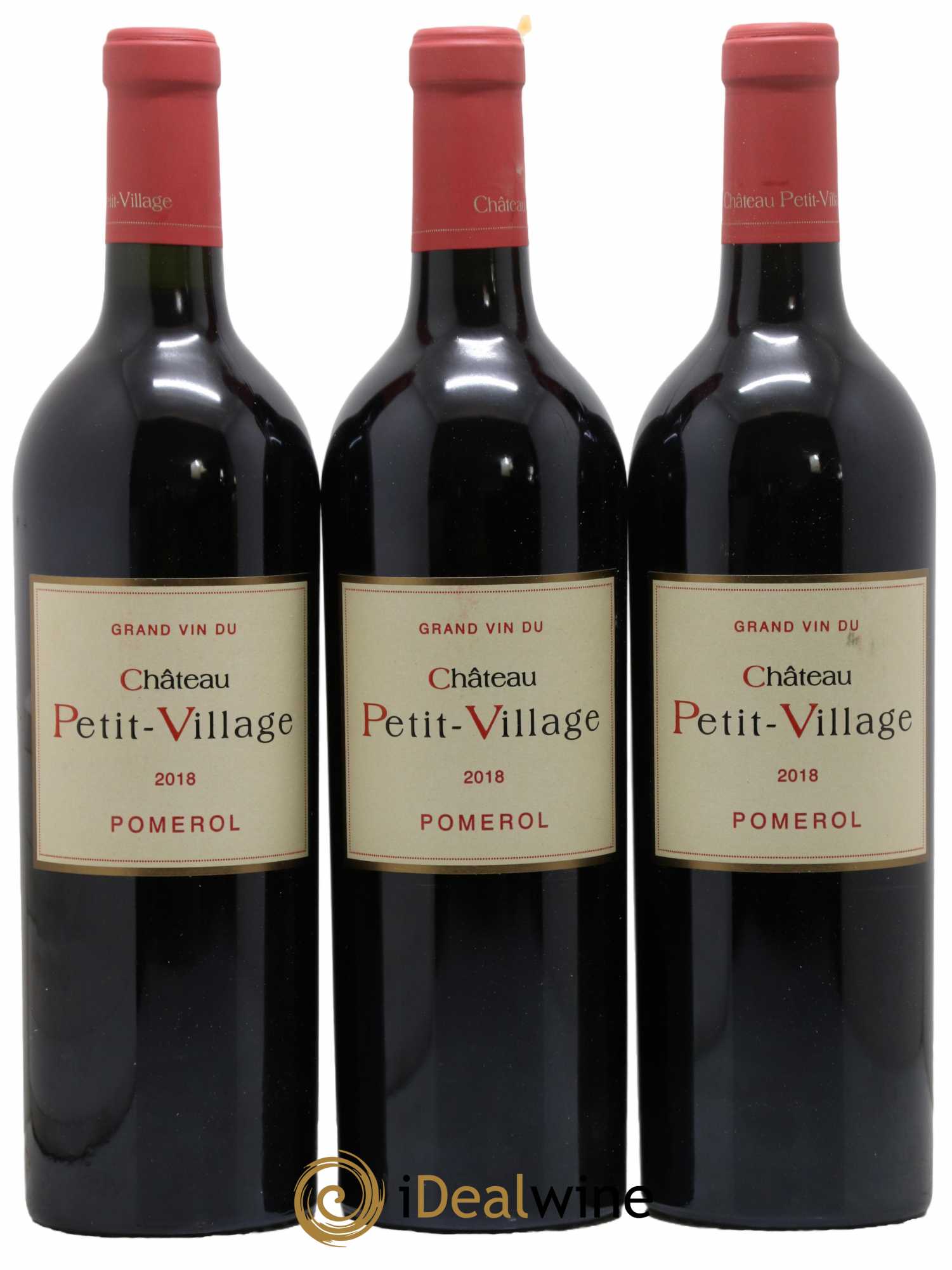 Château Petit Village 2018 - Lot de 3 bouteilles - 0