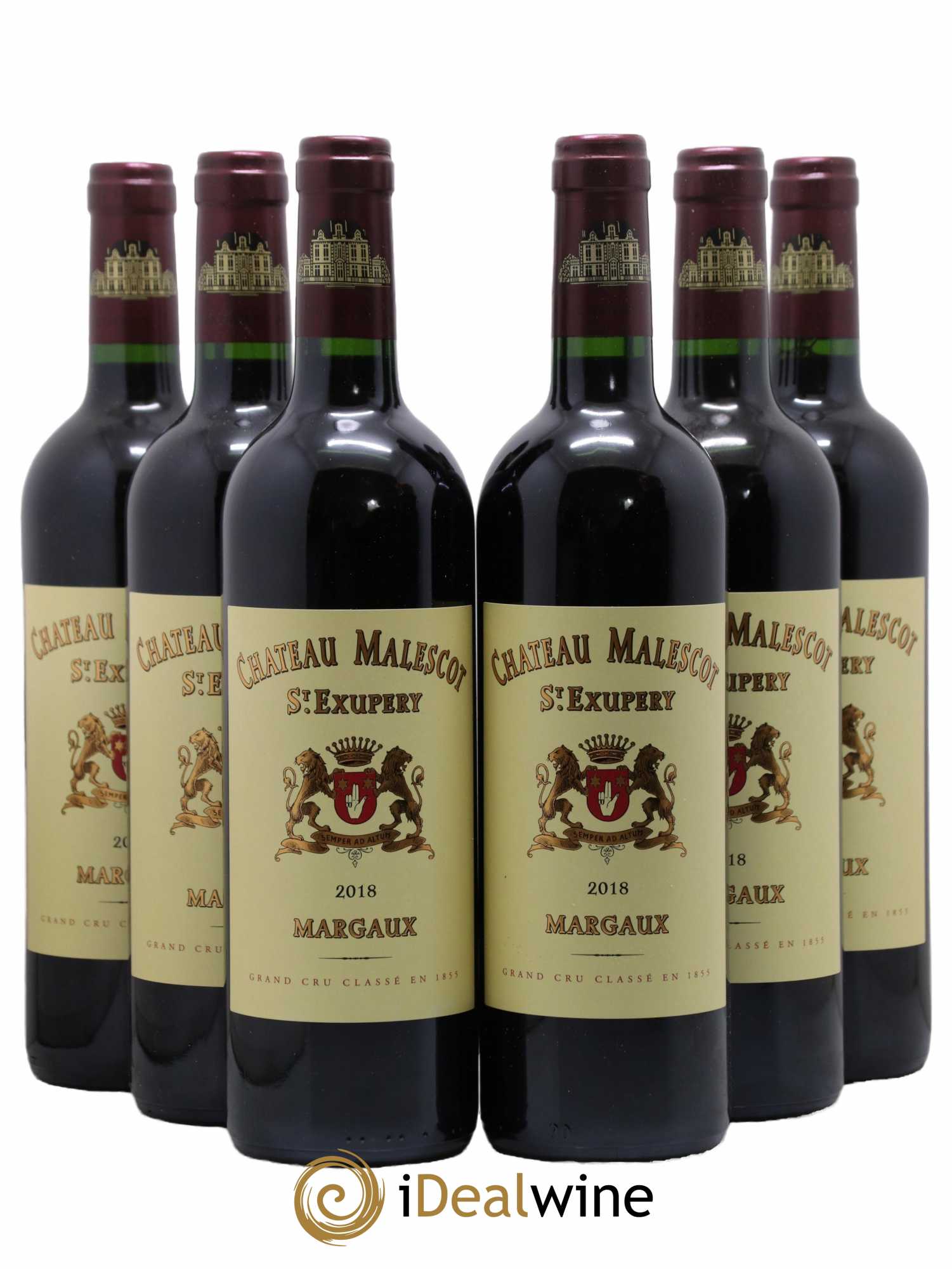 Château Malescot Saint-Exupéry 3ème Grand Cru Classé 2018 - Lot de 6 bouteilles - 0