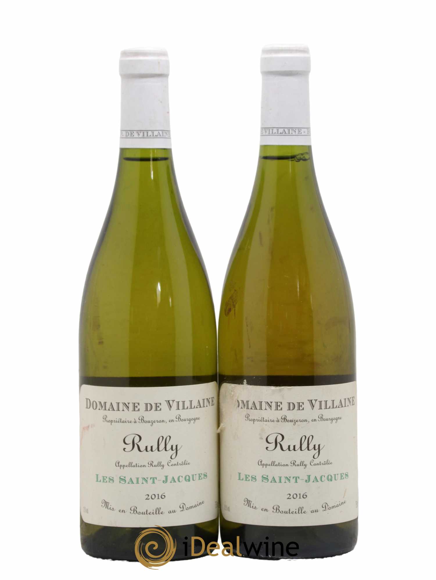Rully Les Saint-Jacques Domaine de Villaine 2016 - Posten von 2 Flaschen - 0