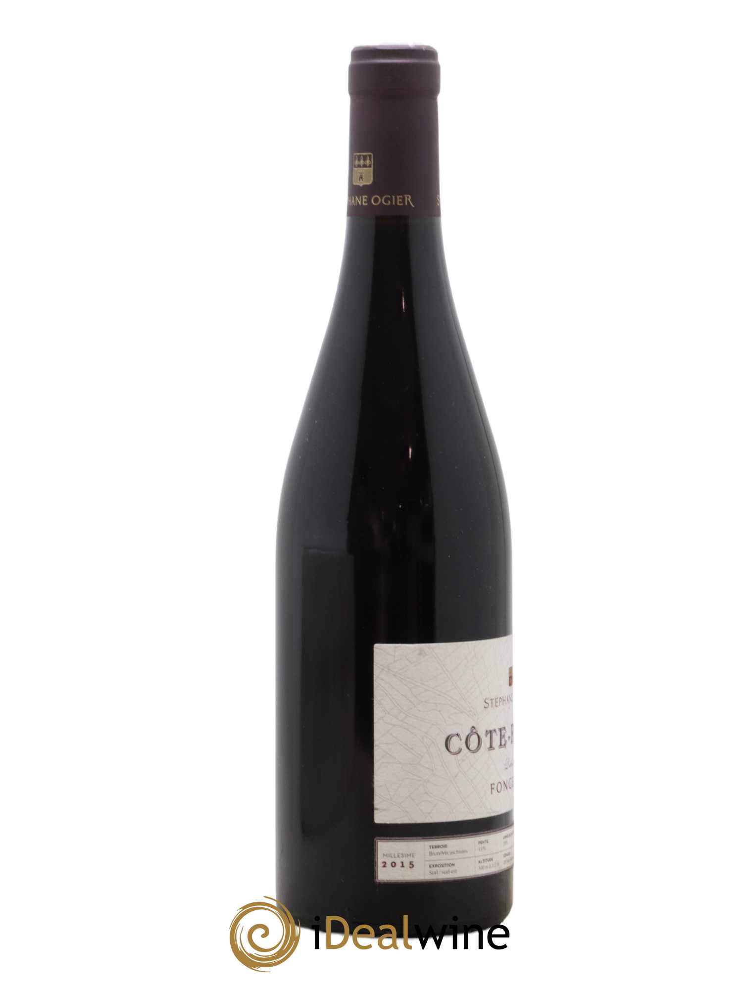 Côte-Rôtie Fongeant Stéphane Ogier 2015 - Lot of 1 bottle - 1