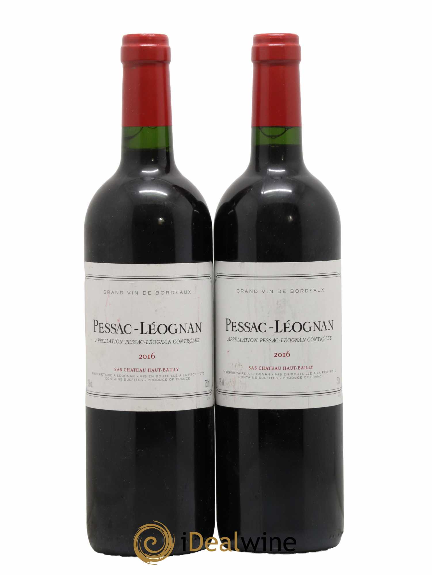 Pessac-Léognan SAS Château Haut-Bailly 2016 - Lot de 2 bouteilles - 0