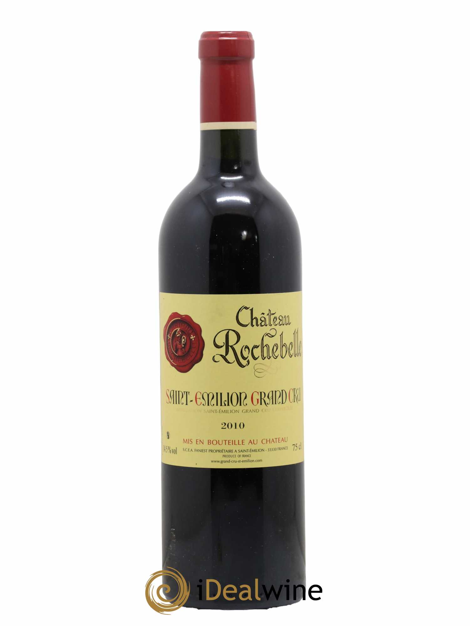 Château Rochebelle Grand Cru Classé 2010 - Lot de 1 bouteille - 0