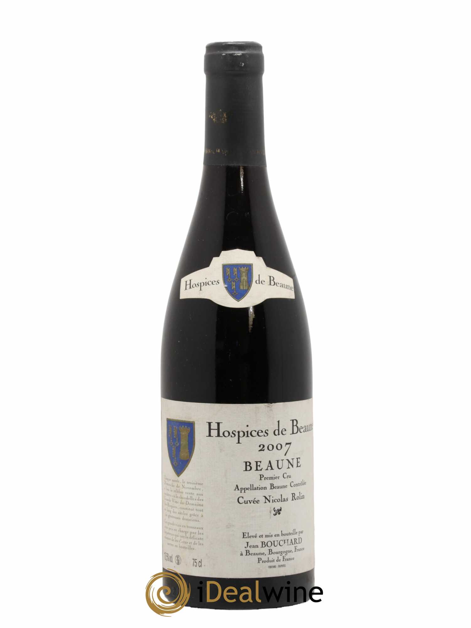 Beaune 1er Cru Cuvée Nicolas Rolin Hospices De Beaune Jean Bouchard 2007 - Lot de 1 bouteille - 0