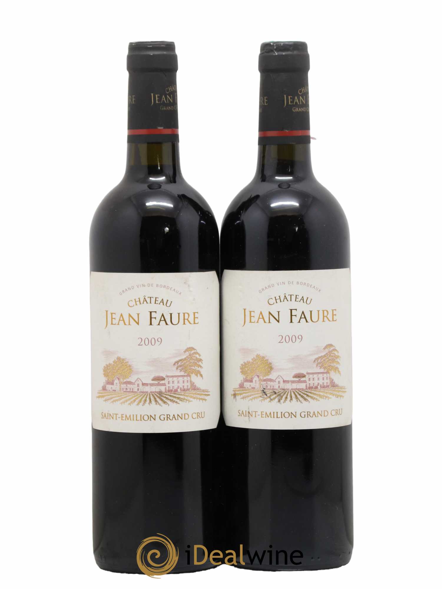 Château Jean Faure Grand Cru Classé 2009 - Lot de 2 bouteilles - 0