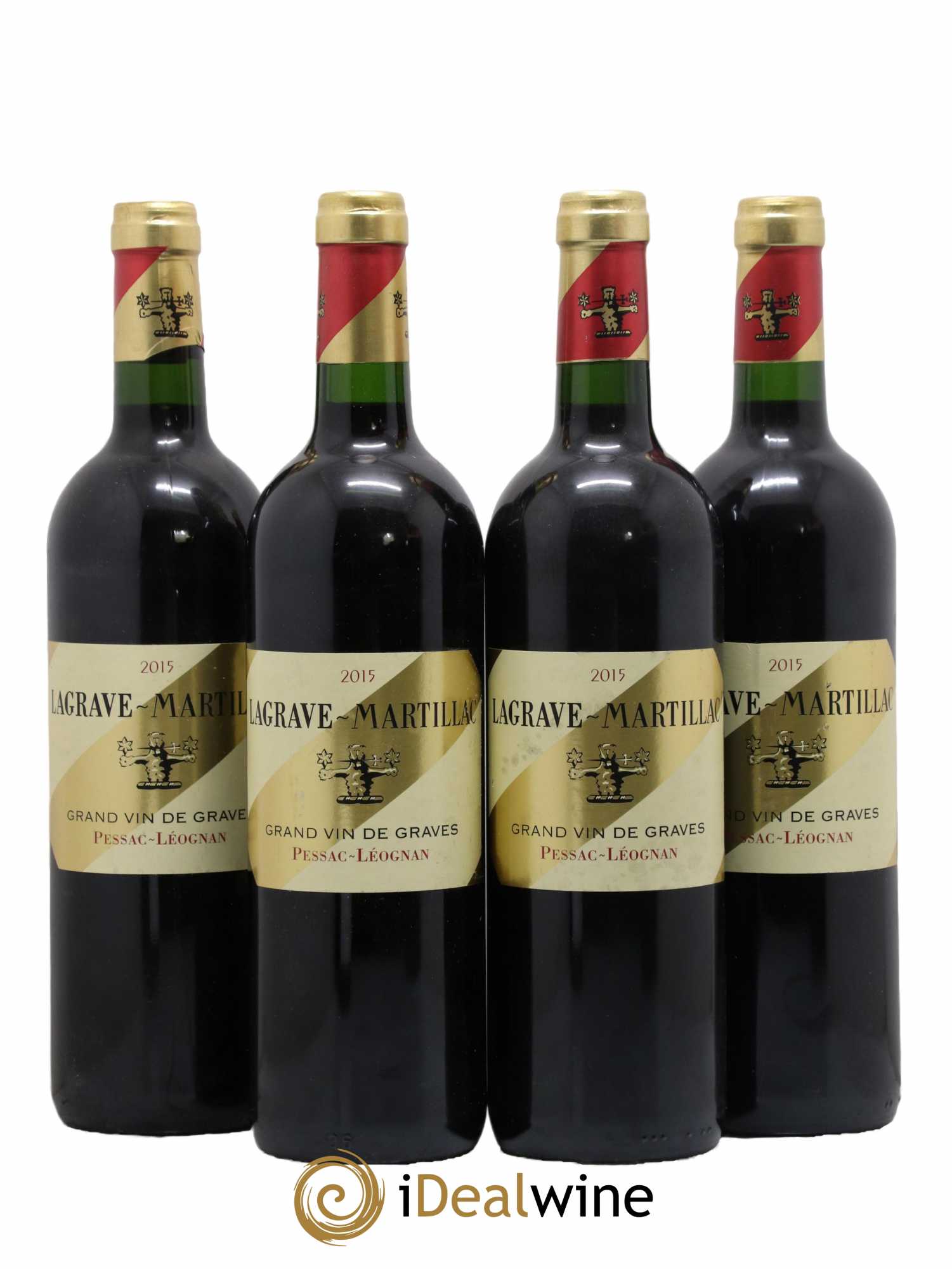 Lagrave Martillac Second Vin 2015 - Lot de 4 bouteilles - 0