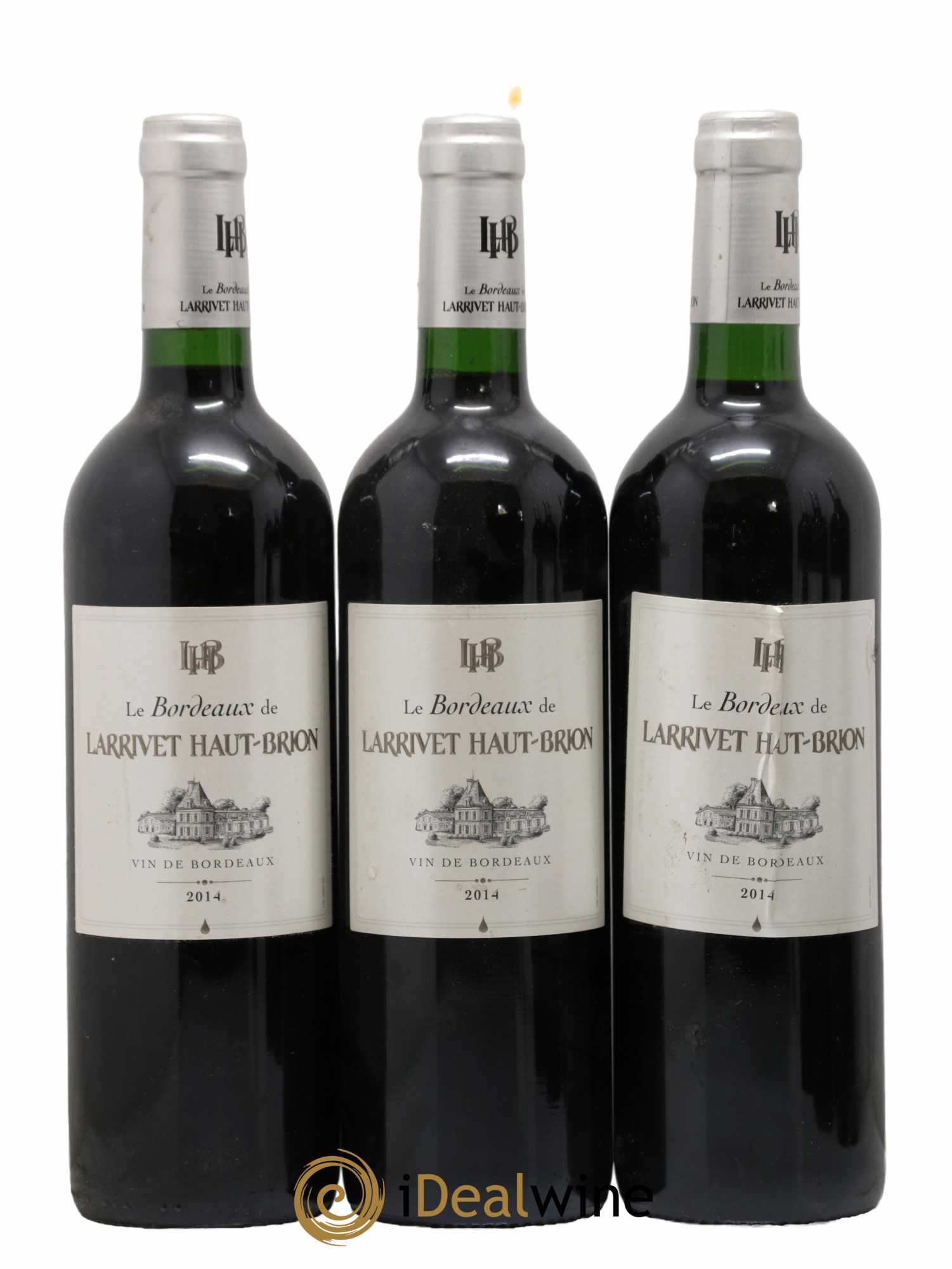 Bordeaux Le Bordeaux De Larrivet Haut Brion 2014 - Lotto di 6 bottiglie - 1