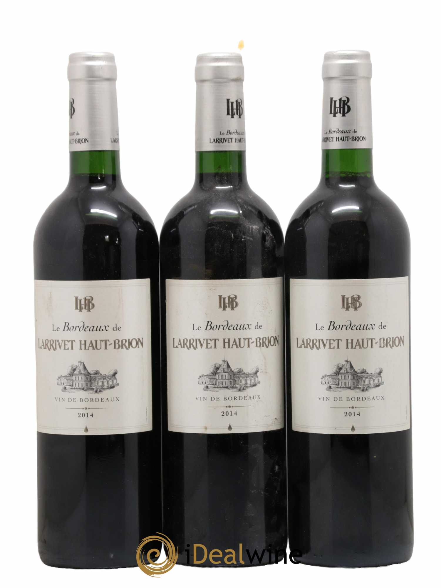Bordeaux Le Bordeaux De Larrivet Haut Brion 2014 - Lotto di 6 bottiglie - 2