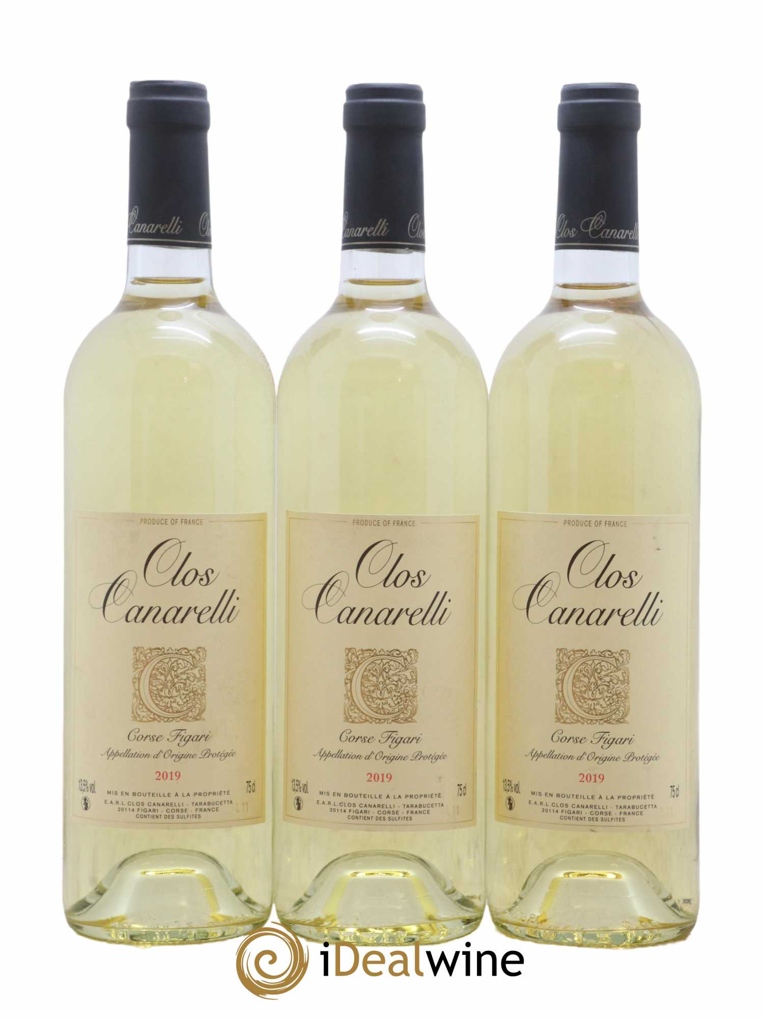 Figari Clos Canarelli 2019 - Lot de 3 bouteilles - 0