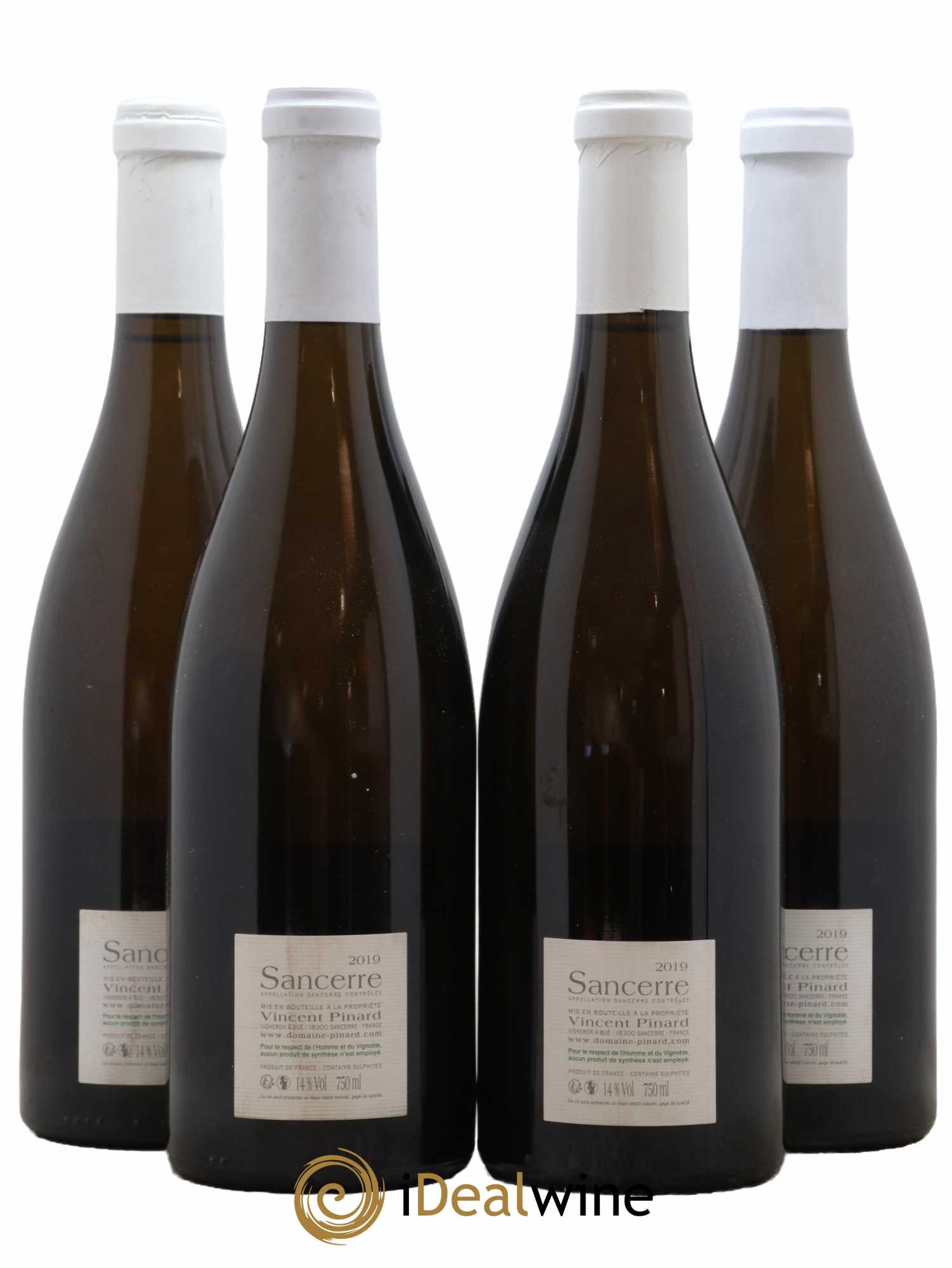 Sancerre Chêne Marchand Vincent Pinard 2019 - Lot de 4 bouteilles - 1