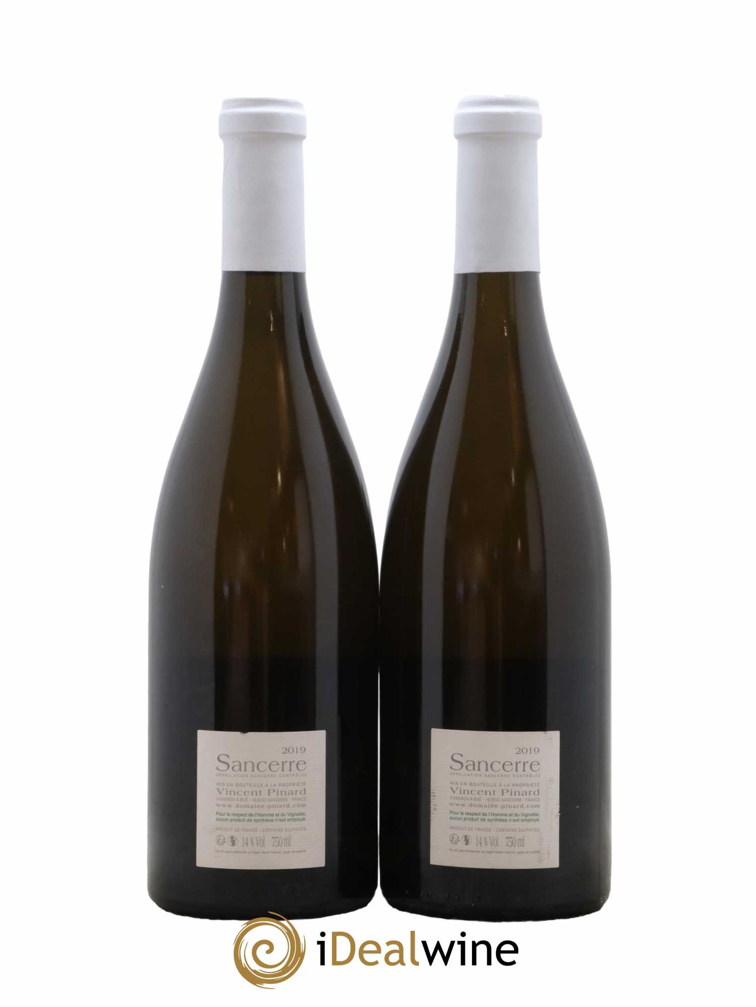 Sancerre Grand Chemarin Vincent Pinard 2019 - Lot de 2 bouteilles - 1