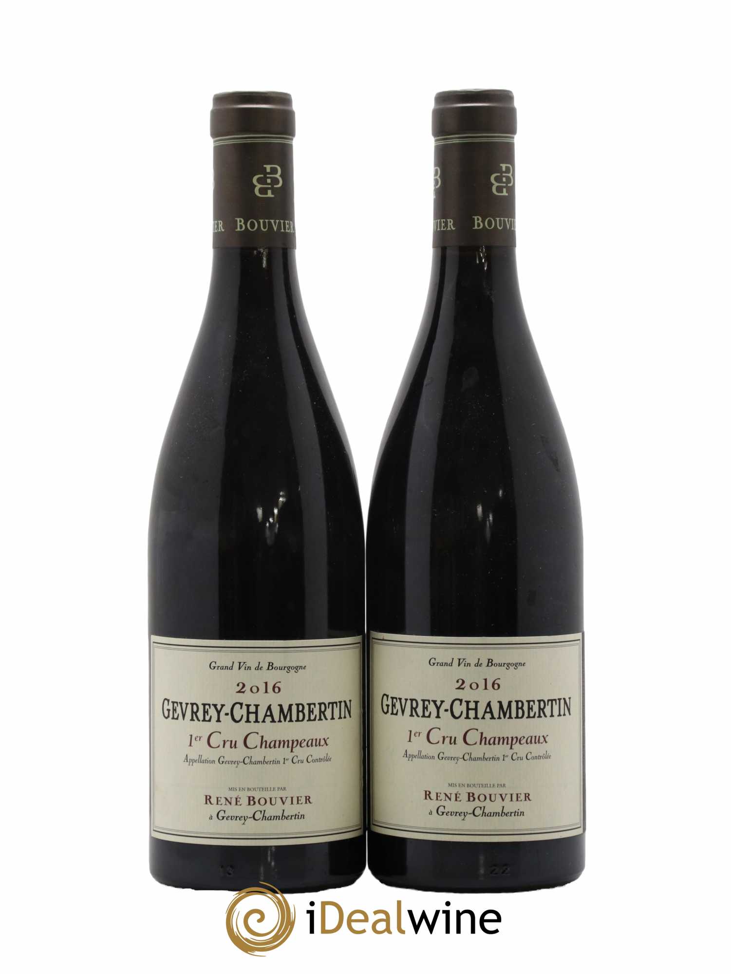 Gevrey-Chambertin 1er Cru Les Champeaux René Bouvier (Domaine) 2016 - Lot de 2 bouteilles - 0