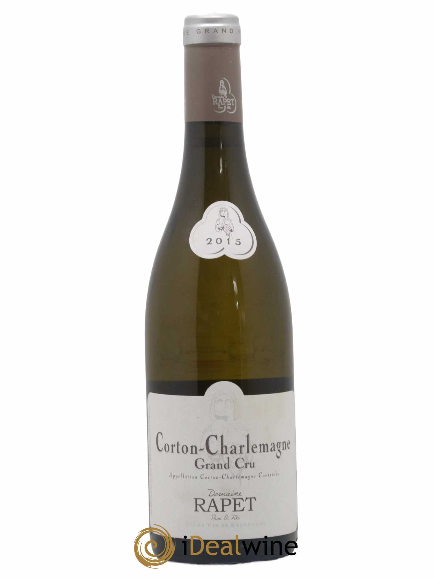 Corton-Charlemagne Grand Cru Rapet Père & Fils 2015 - Lot de 1 bouteille - 0