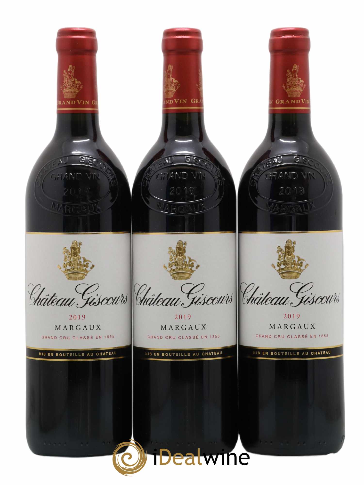 Château Giscours 3ème Grand Cru Classé 2019 - Lot de 3 bouteilles - 0