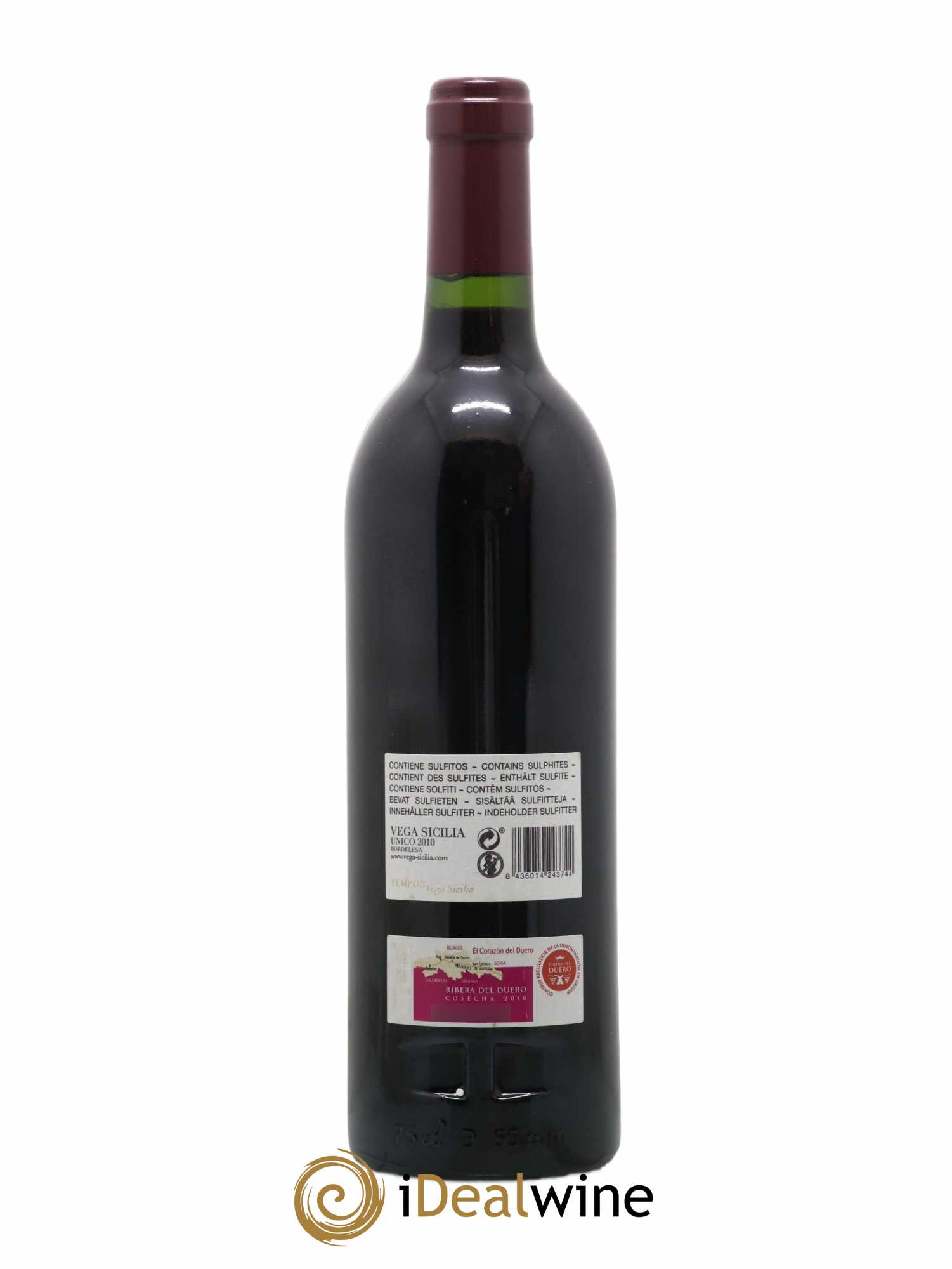 Ribera Del Duero DO Vega Sicilia Unico Famille Alvarez 2010 - Lot de 1 bouteille - 1