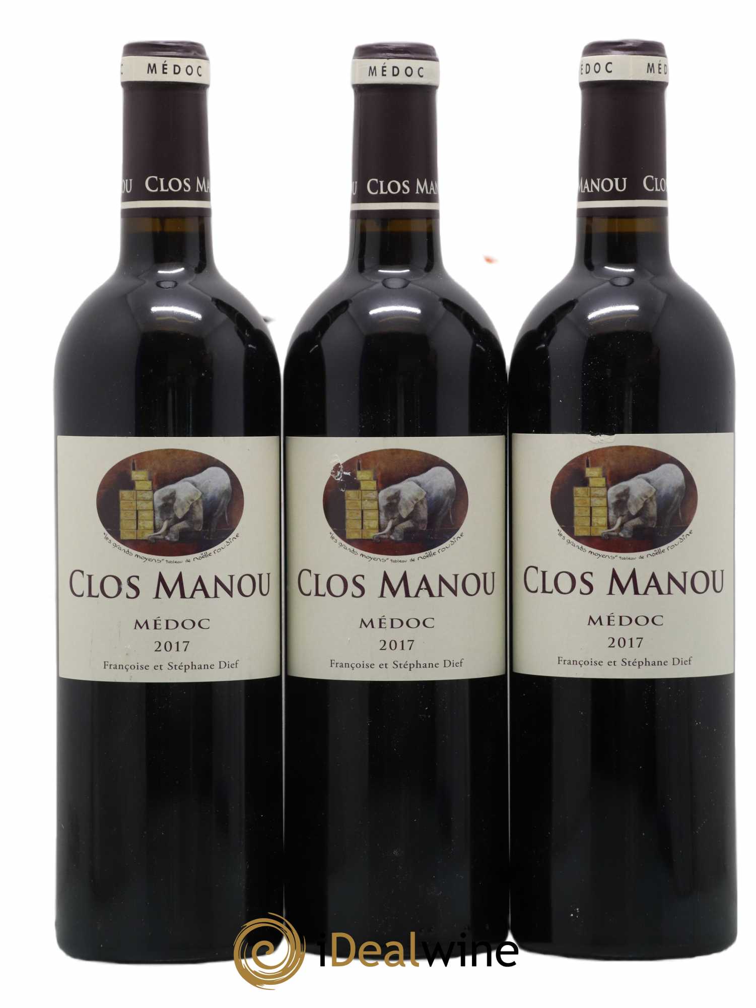 Clos Manou 2017 - Lot de 3 bouteilles - 0