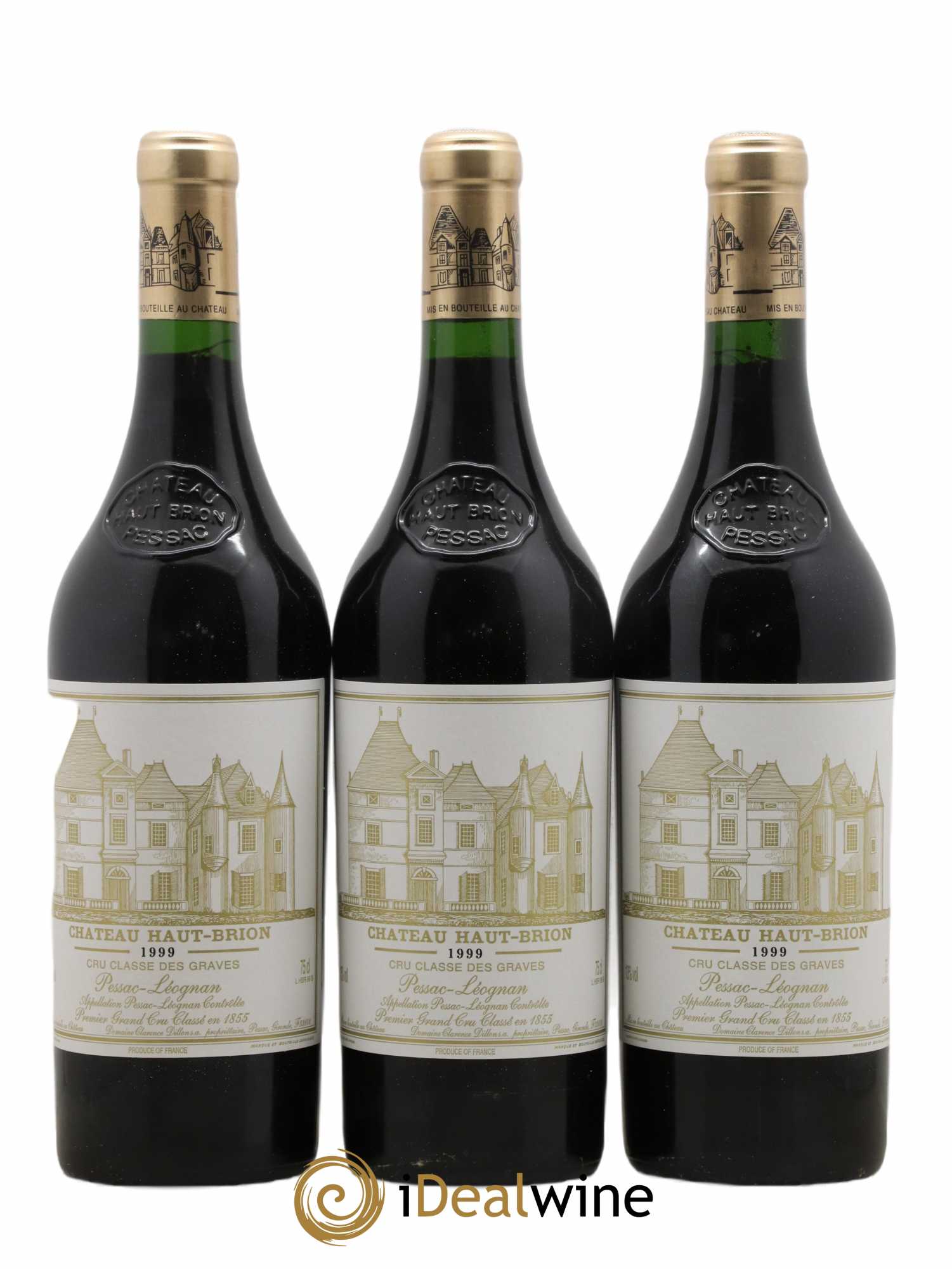 Château Haut Brion 1er Grand Cru Classé 1999 - Lot de 12 bouteilles - 3