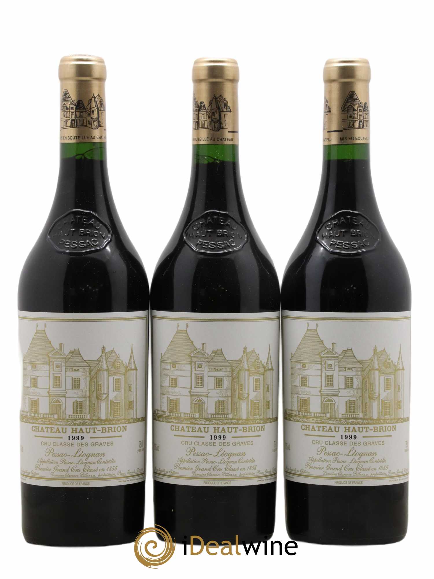 Château Haut Brion 1er Grand Cru Classé 1999 - Lot de 12 bouteilles - 4