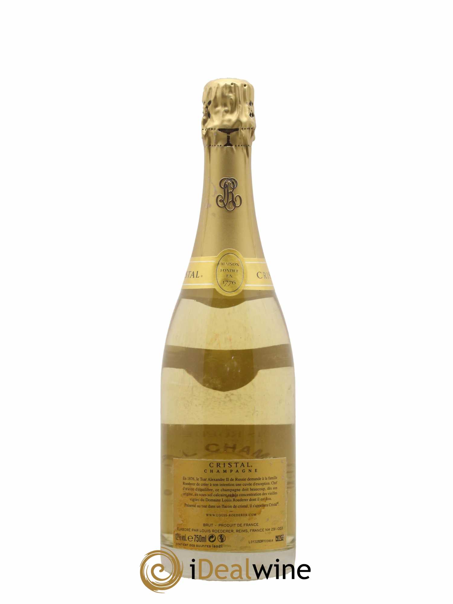 Cristal Louis Roederer 2008 - Lot de 1 bouteille - 1