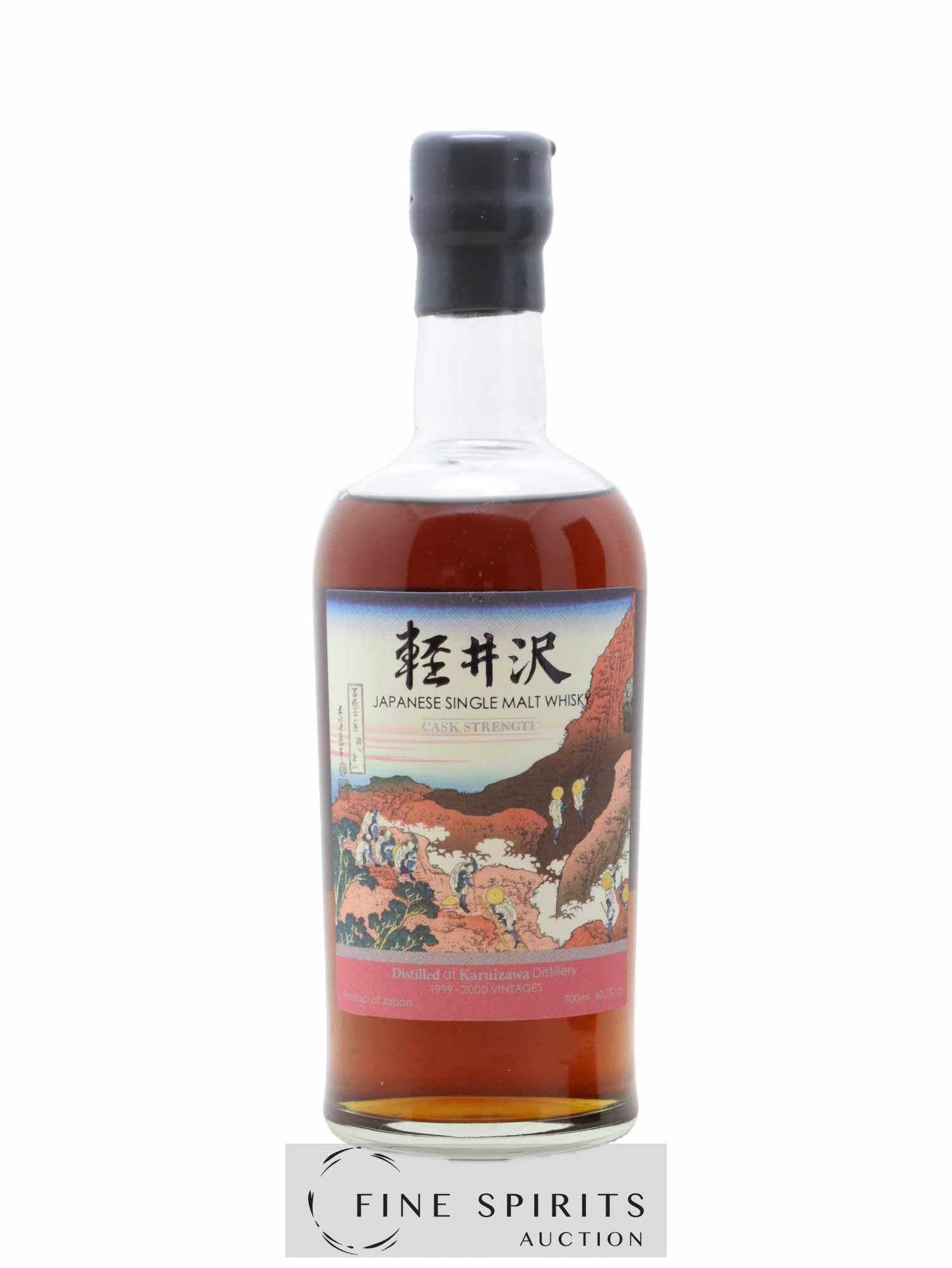 Karuizawa Of. Vintage 1999 & 2000 Batch 12 - Cask Strength Mount Fuji Serie - Lot de 1 bouteille - 1