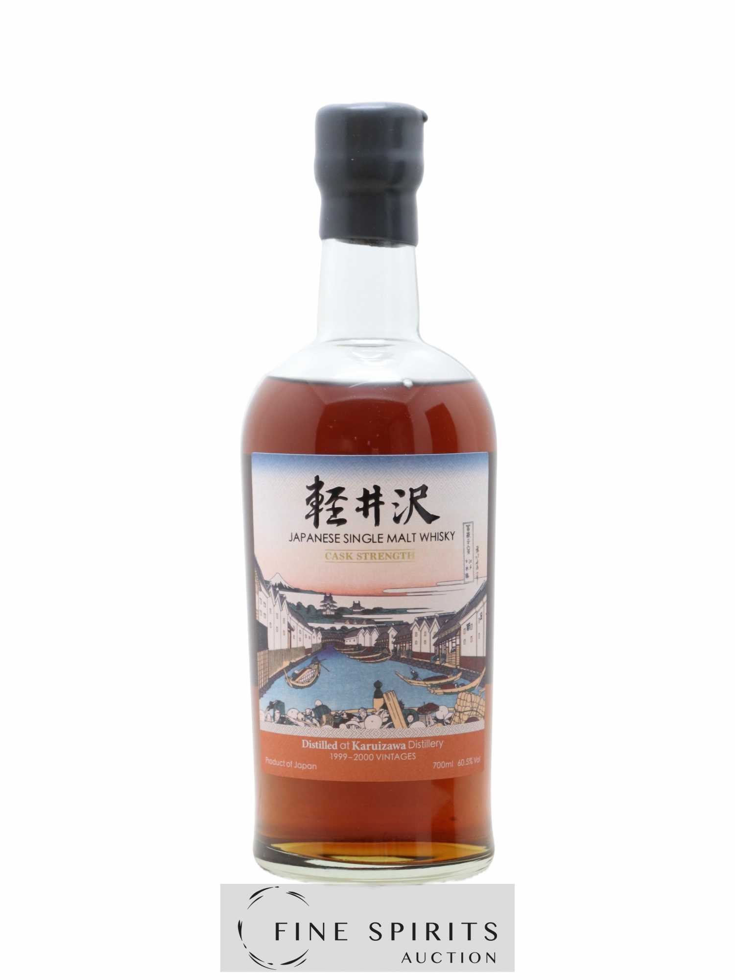 Karuizawa Of. Vintage 1999 & 2000 Batch 14 - Cask Strength Mount Fuji Serie - Lot de 1 bouteille - 1